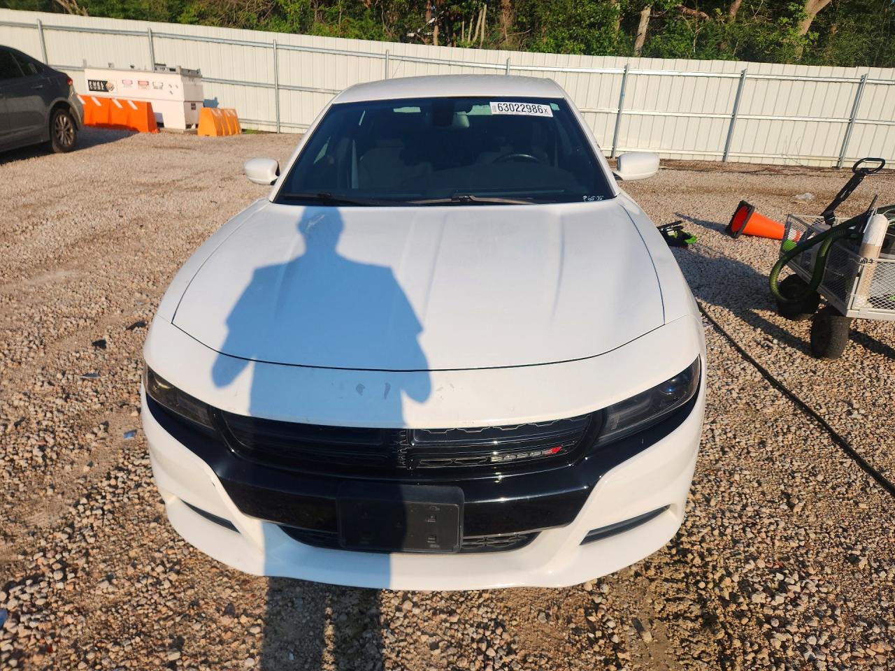2015 Dodge Charger Police Белый vin: 2C3CDXAG9FH863541