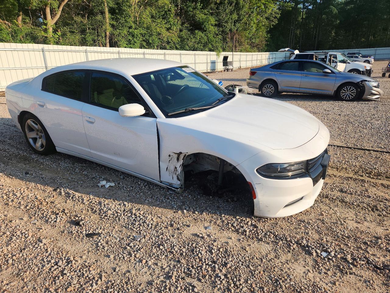 2015 Dodge Charger Police Белый vin: 2C3CDXAG9FH863541