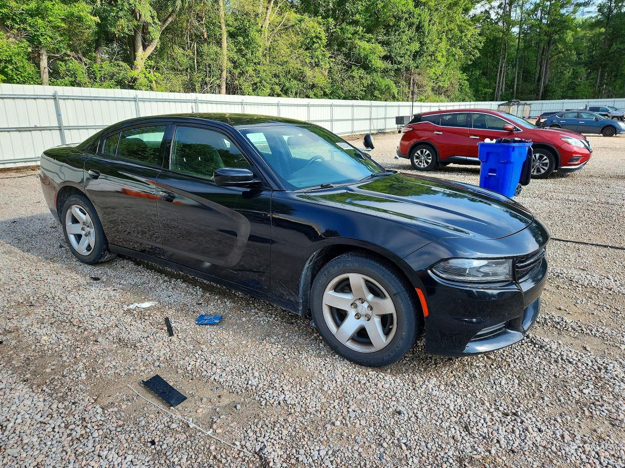 2015 Dodge Charger Police Black vin: 2C3CDXAG9FH890738
