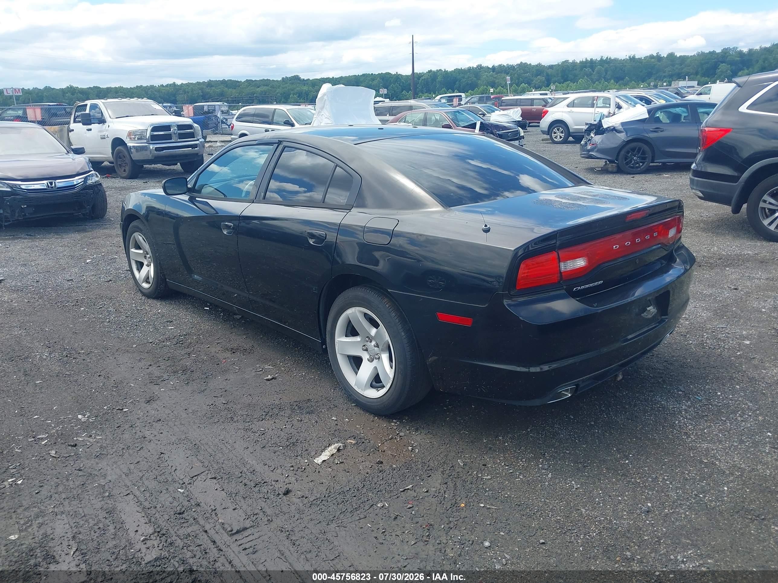 2012 Dodge Charger Police Black vin: 2C3CDXAT0CH150763