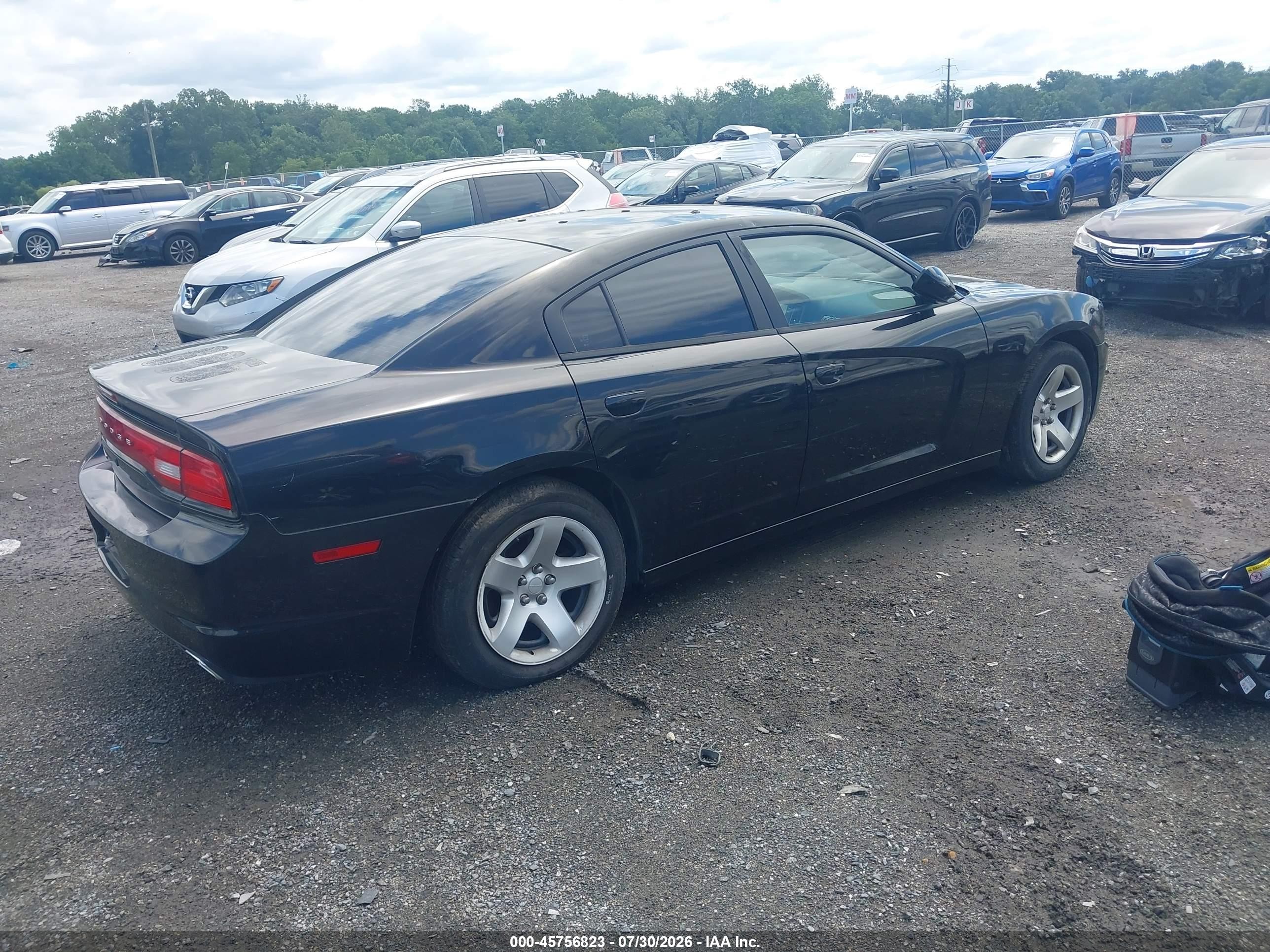 2012 Dodge Charger Police Black vin: 2C3CDXAT0CH150763