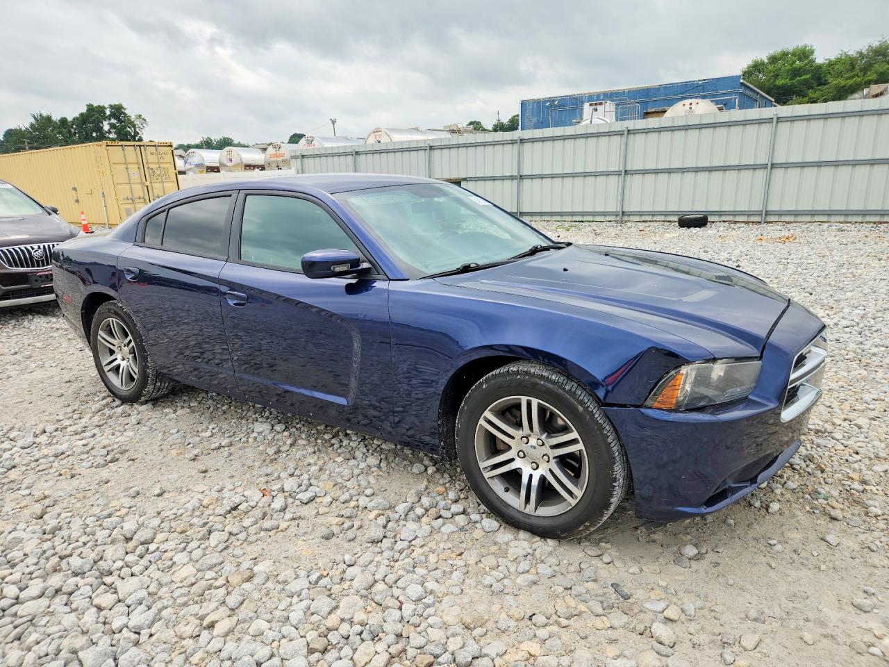 2013 Dodge Charger Police Blue vin: 2C3CDXAT0DH693113
