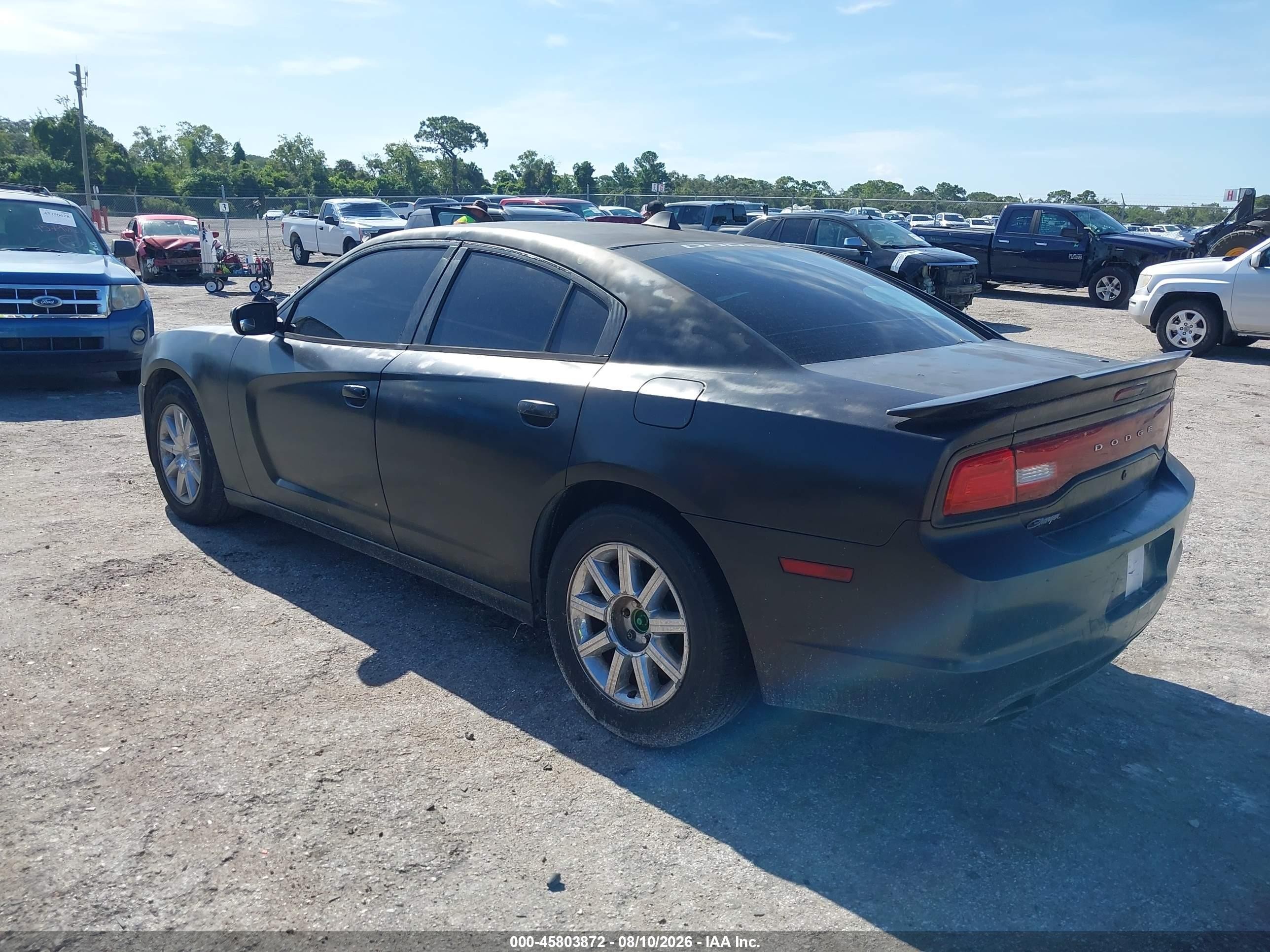 2013 Dodge Charger Police Black vin: 2C3CDXAT0DH693337