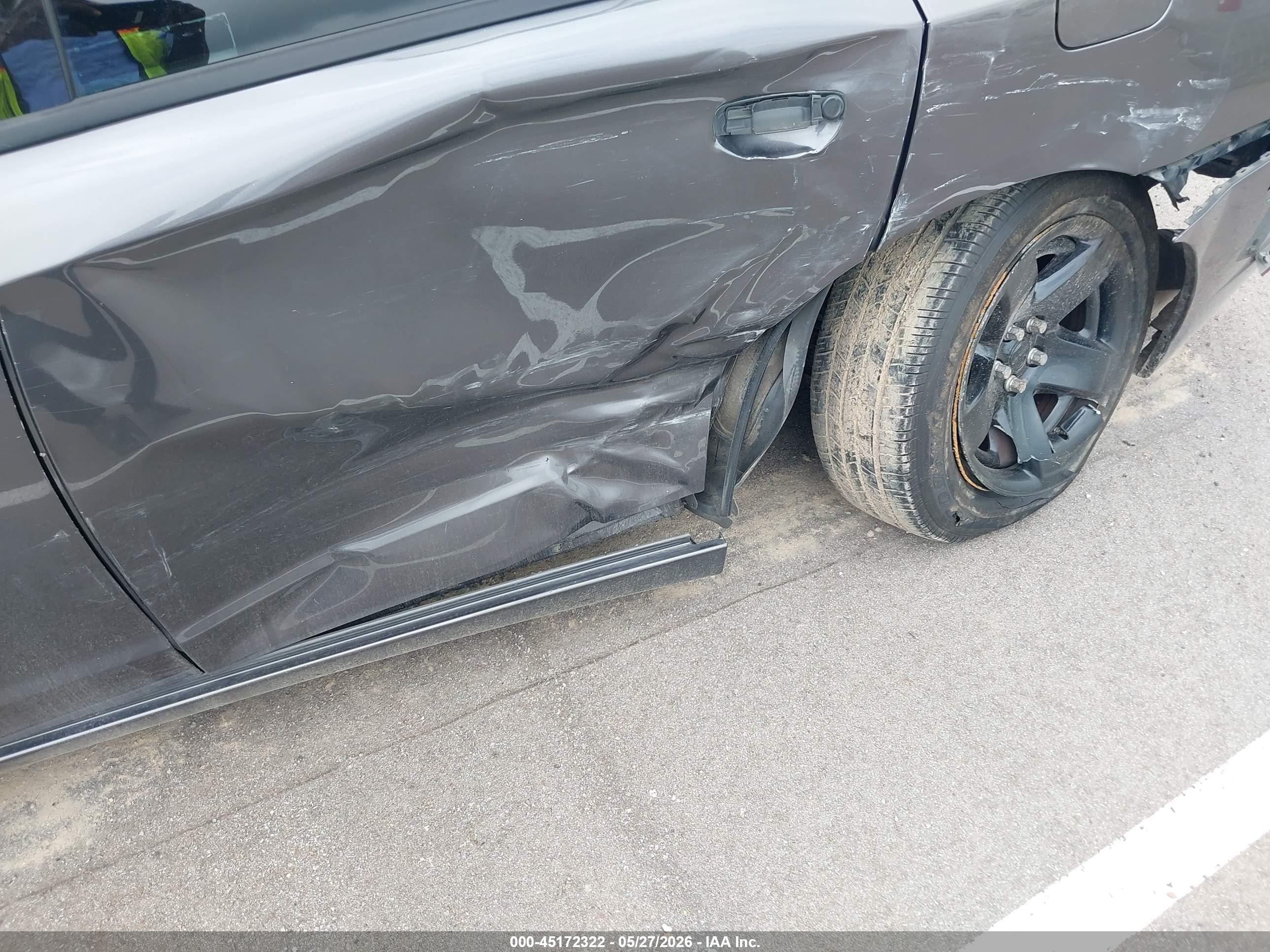 2014 Dodge Charger Police Gray vin: 2C3CDXAT0EH236660