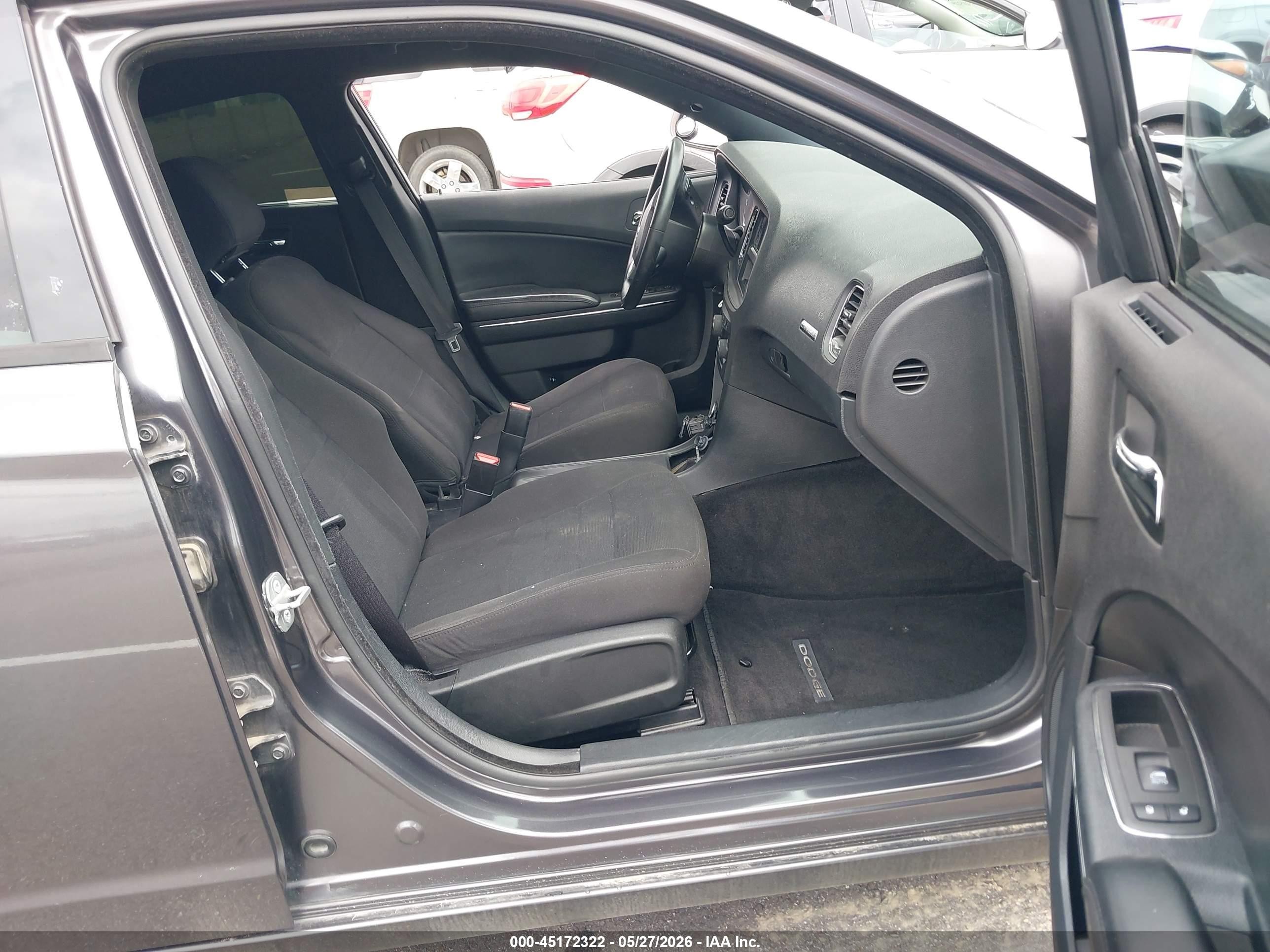 2014 Dodge Charger Police Gray vin: 2C3CDXAT0EH236660