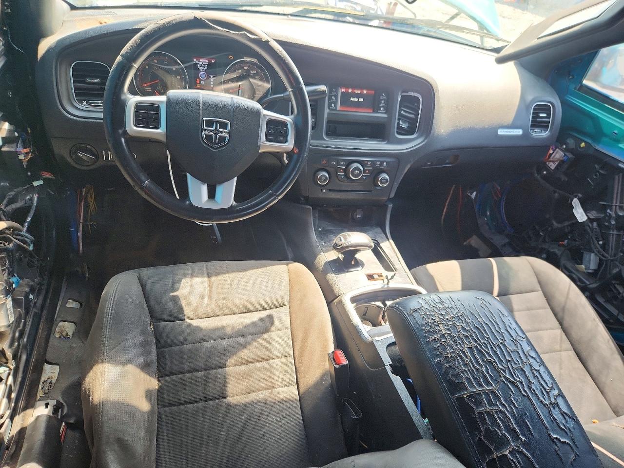 2014 Dodge Charger Police Blue vin: 2C3CDXAT0EH329517