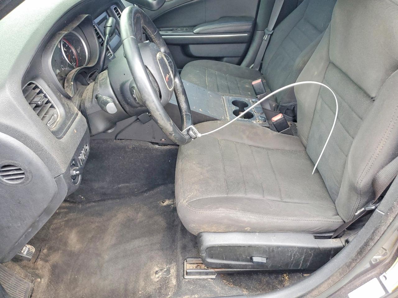 2015 Dodge Charger Police Gray vin: 2C3CDXAT0FH928872