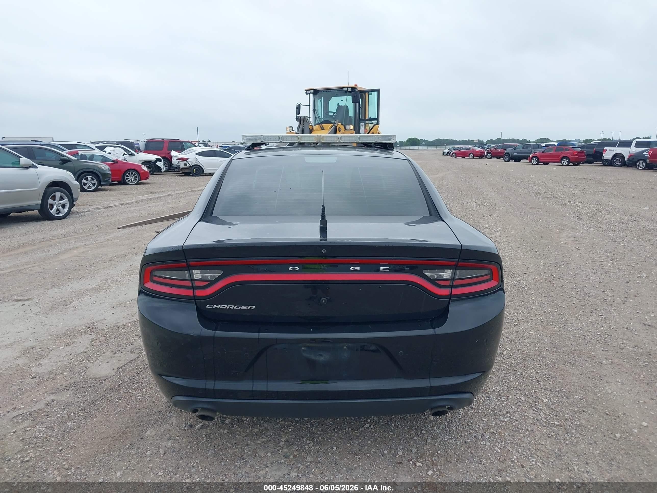 2016 Dodge Charger Police Black vin: 2C3CDXAT0GH188564
