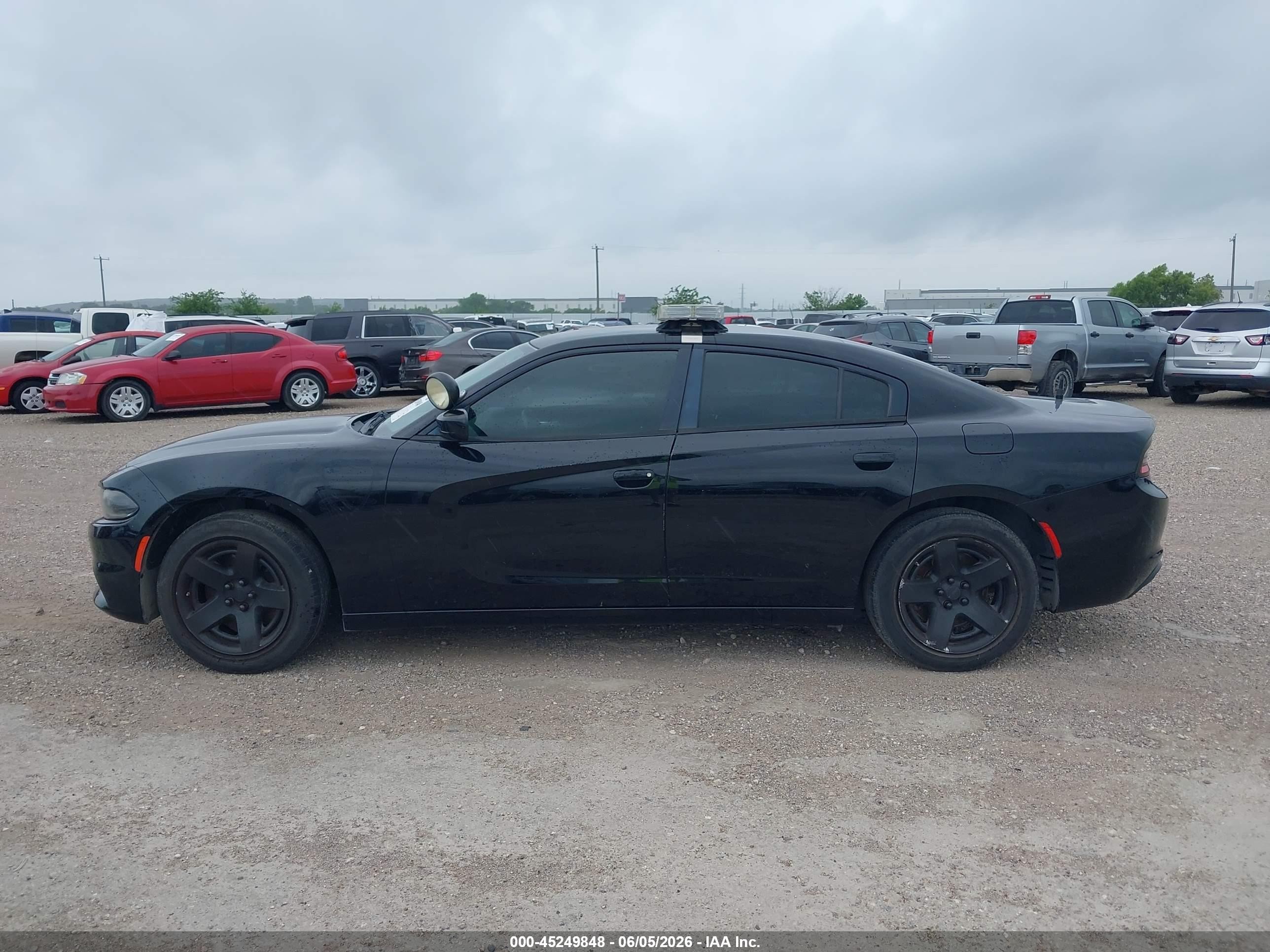2016 Dodge Charger Police Black vin: 2C3CDXAT0GH188564