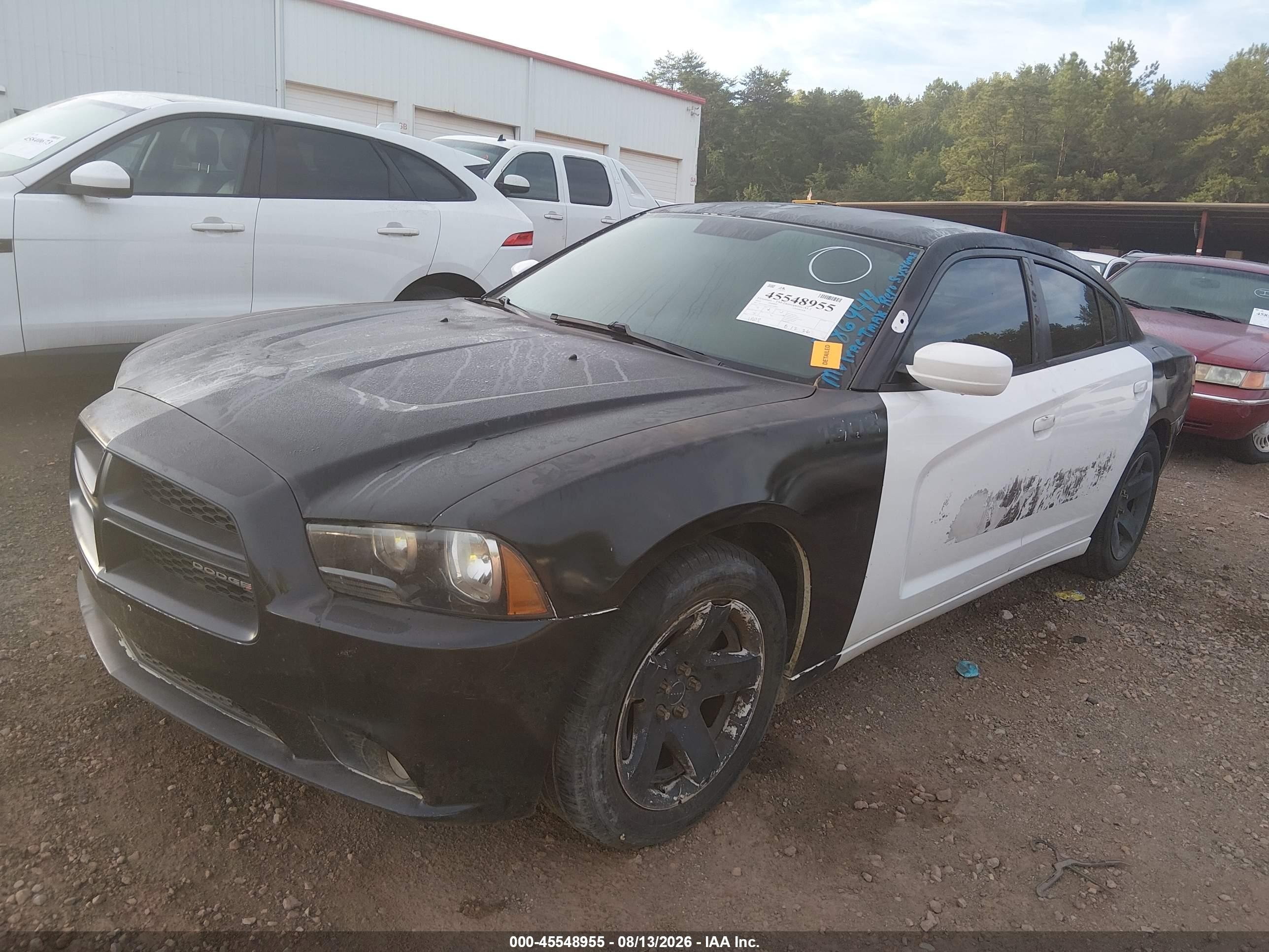 2013 Dodge Charger Police Black vin: 2C3CDXAT1DH586944