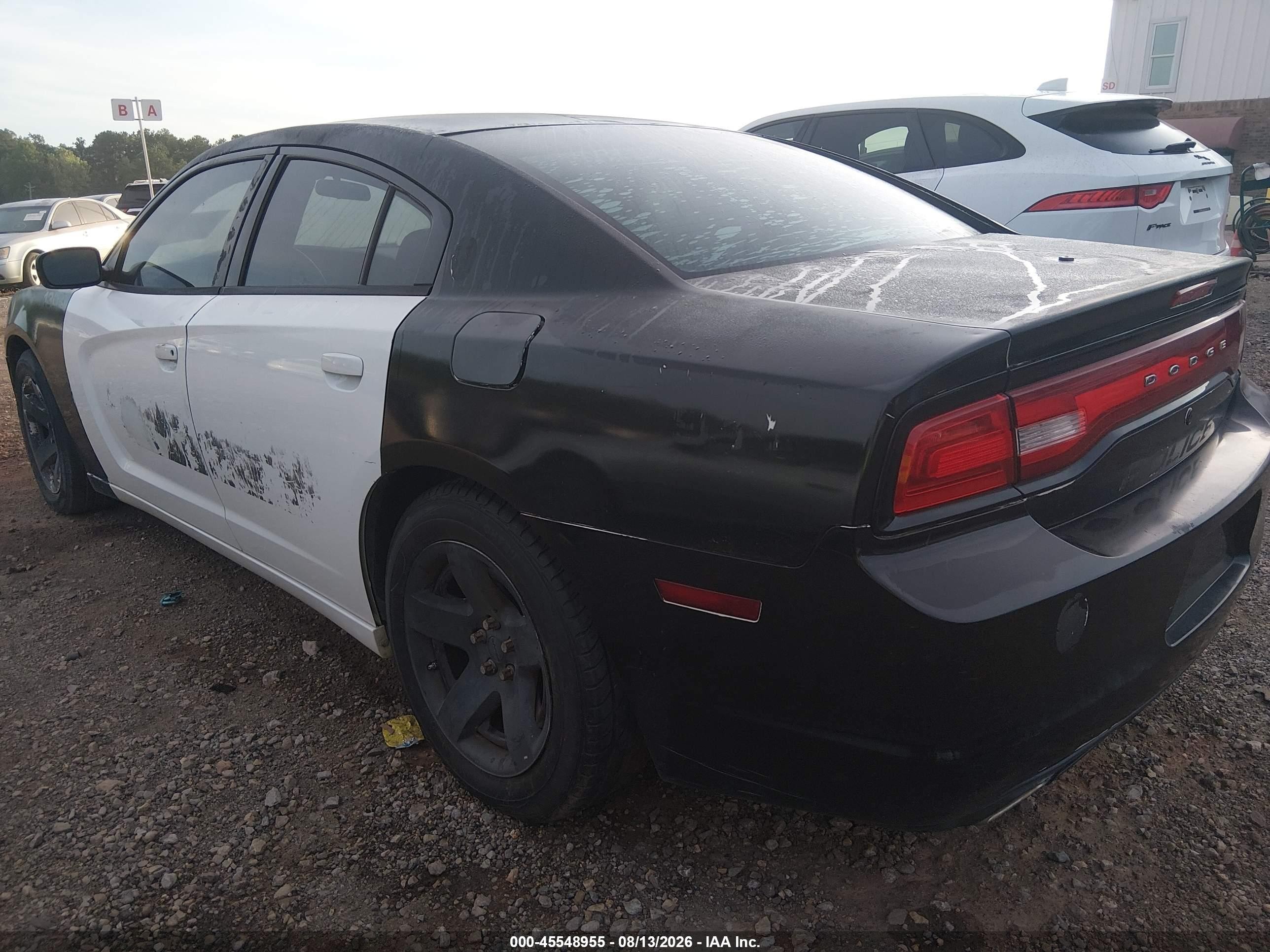 2013 Dodge Charger Police Black vin: 2C3CDXAT1DH586944