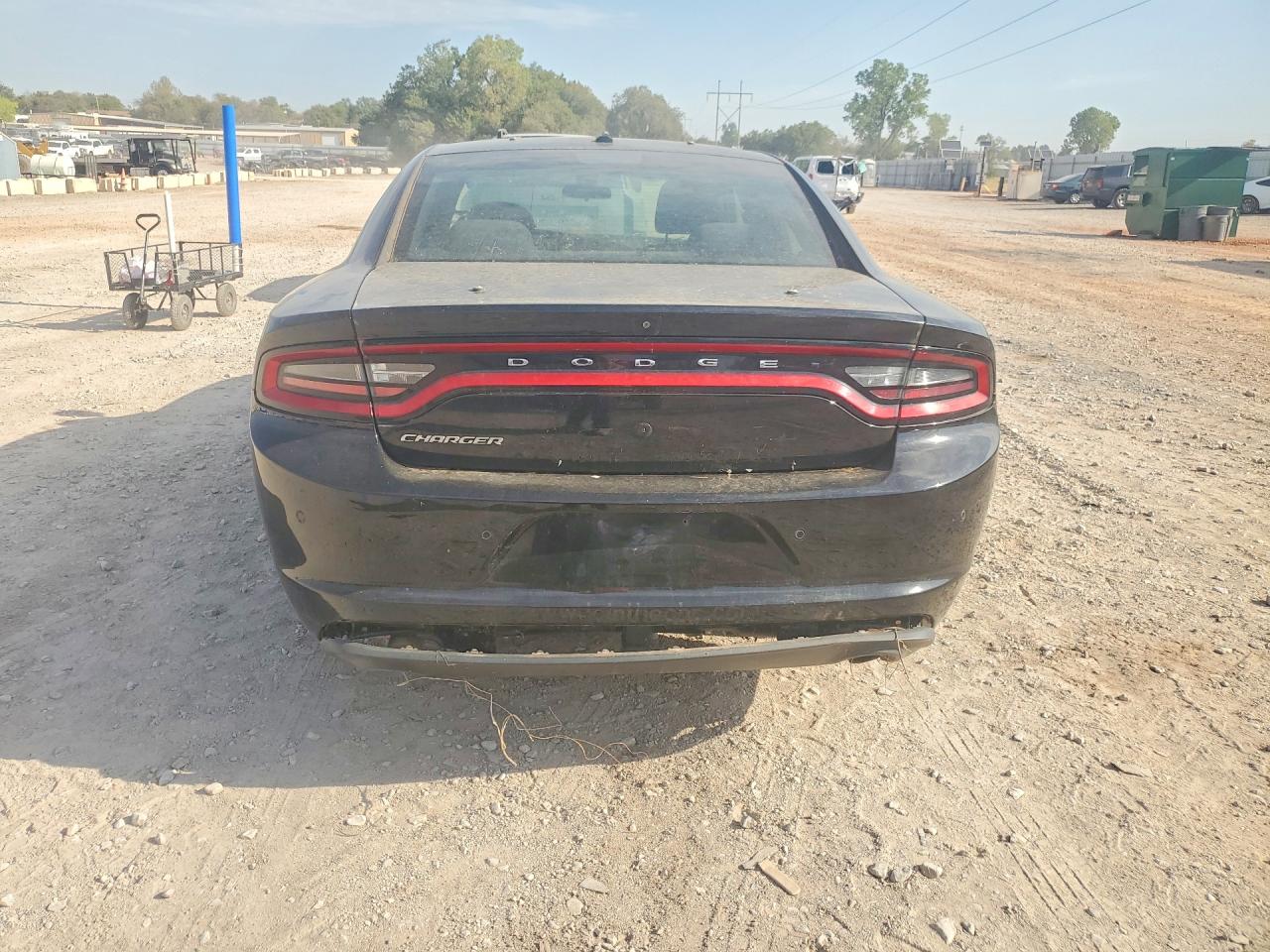 2019 Dodge Charger Police Black vin: 2C3CDXAT1KH592482