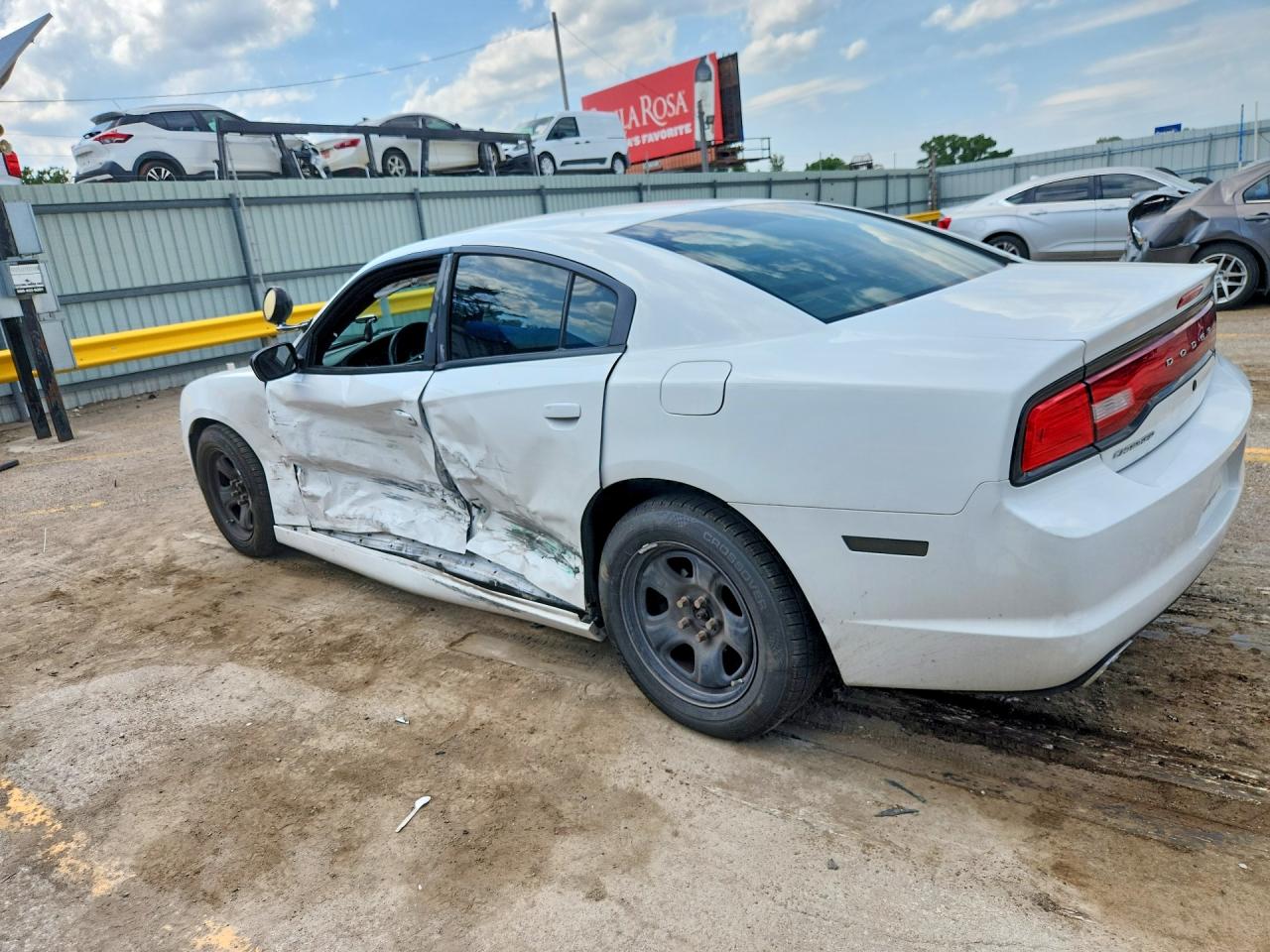 2013 Dodge Charger Police White vin: 2C3CDXAT2DH711420