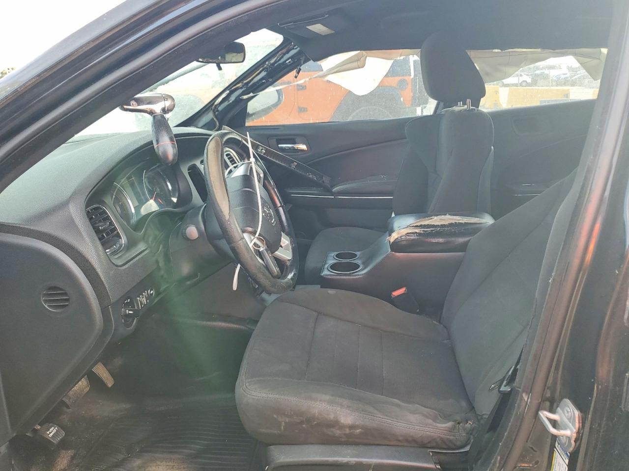 2014 Dodge Charger Police Черный vin: 2C3CDXAT2EH164893