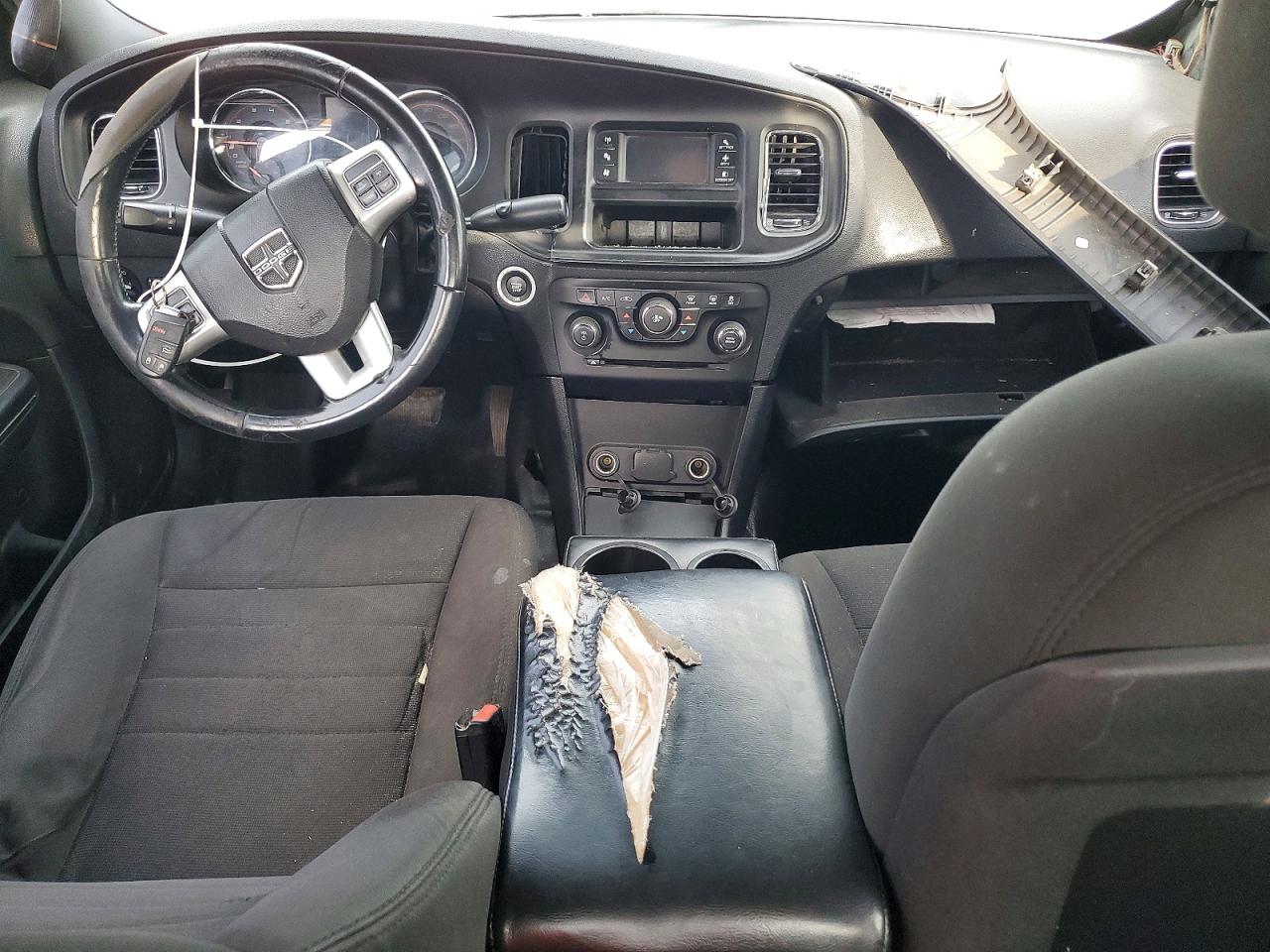 2014 Dodge Charger Police Черный vin: 2C3CDXAT2EH164893