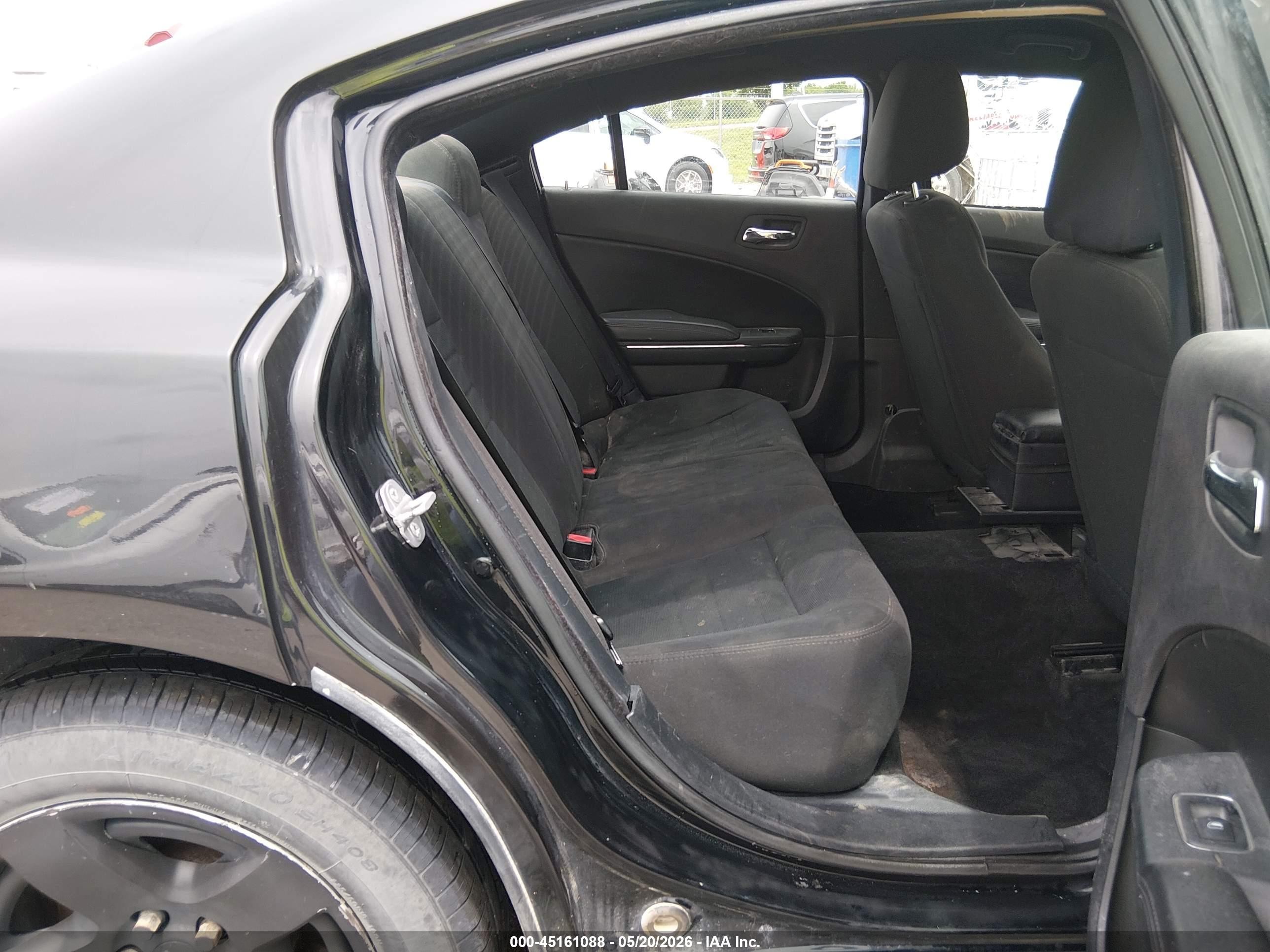 2014 Dodge Charger Police Black vin: 2C3CDXAT2EH279235