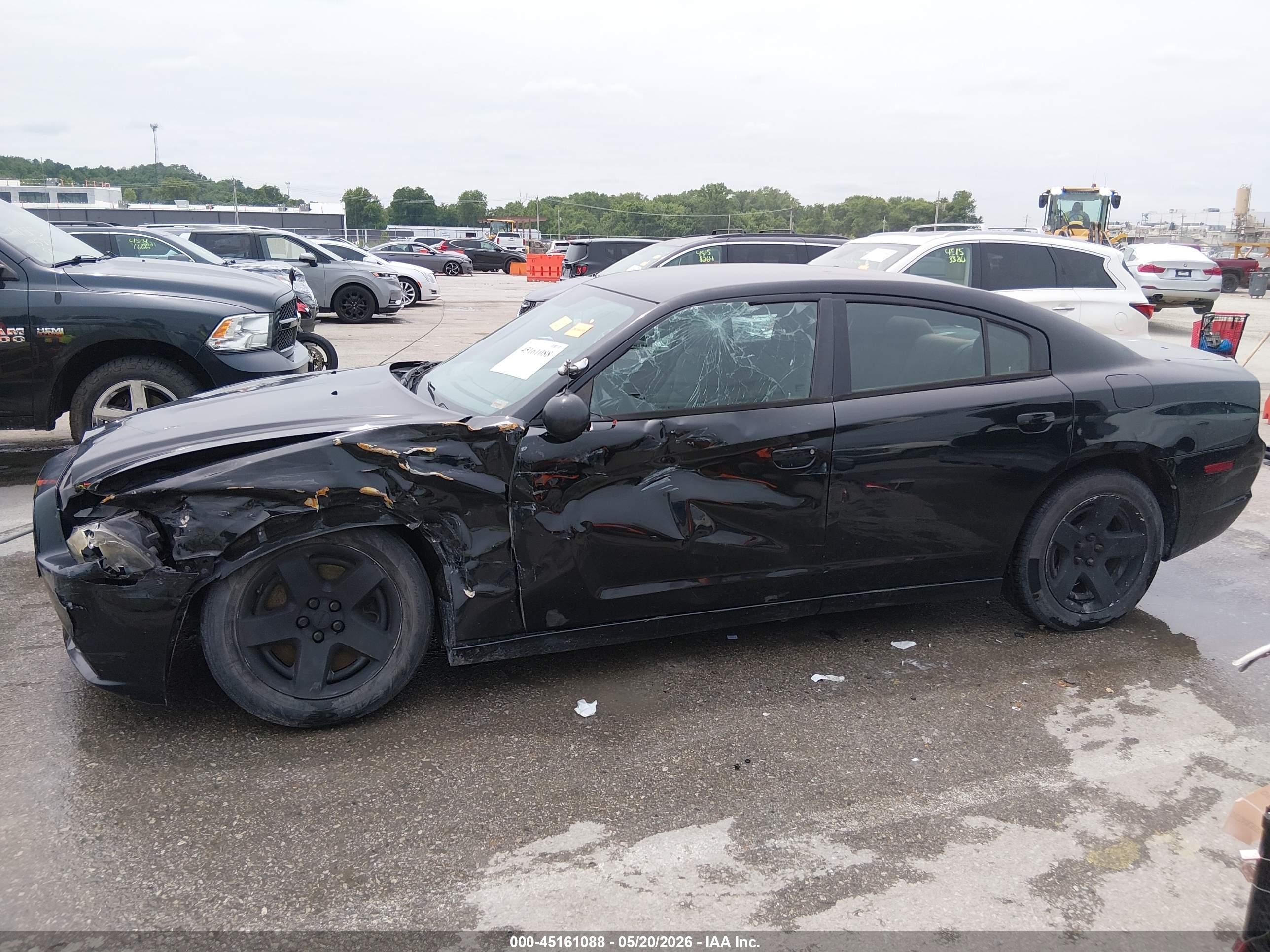 2014 Dodge Charger Police Black vin: 2C3CDXAT2EH279235
