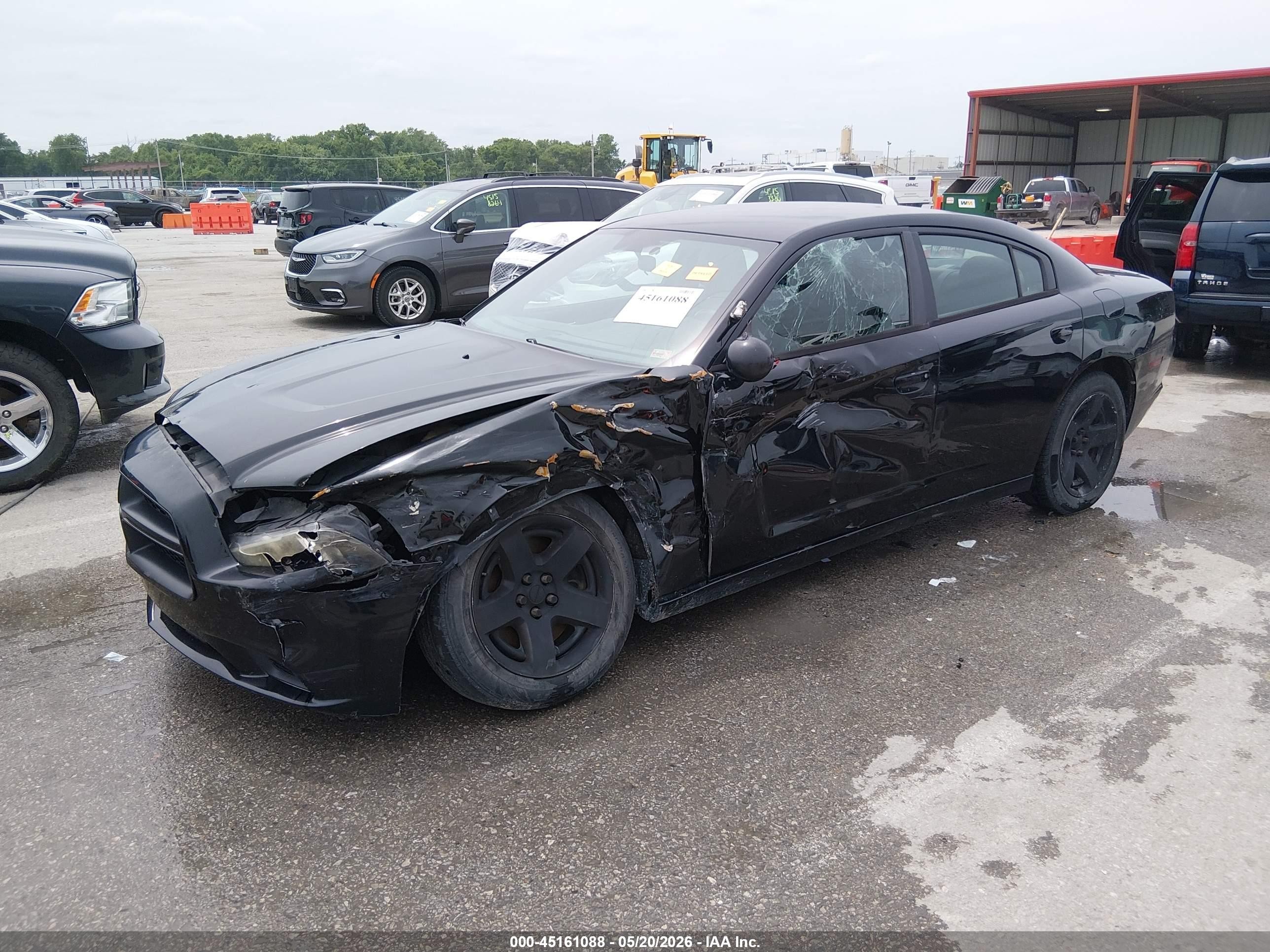 2014 Dodge Charger Police Black vin: 2C3CDXAT2EH279235