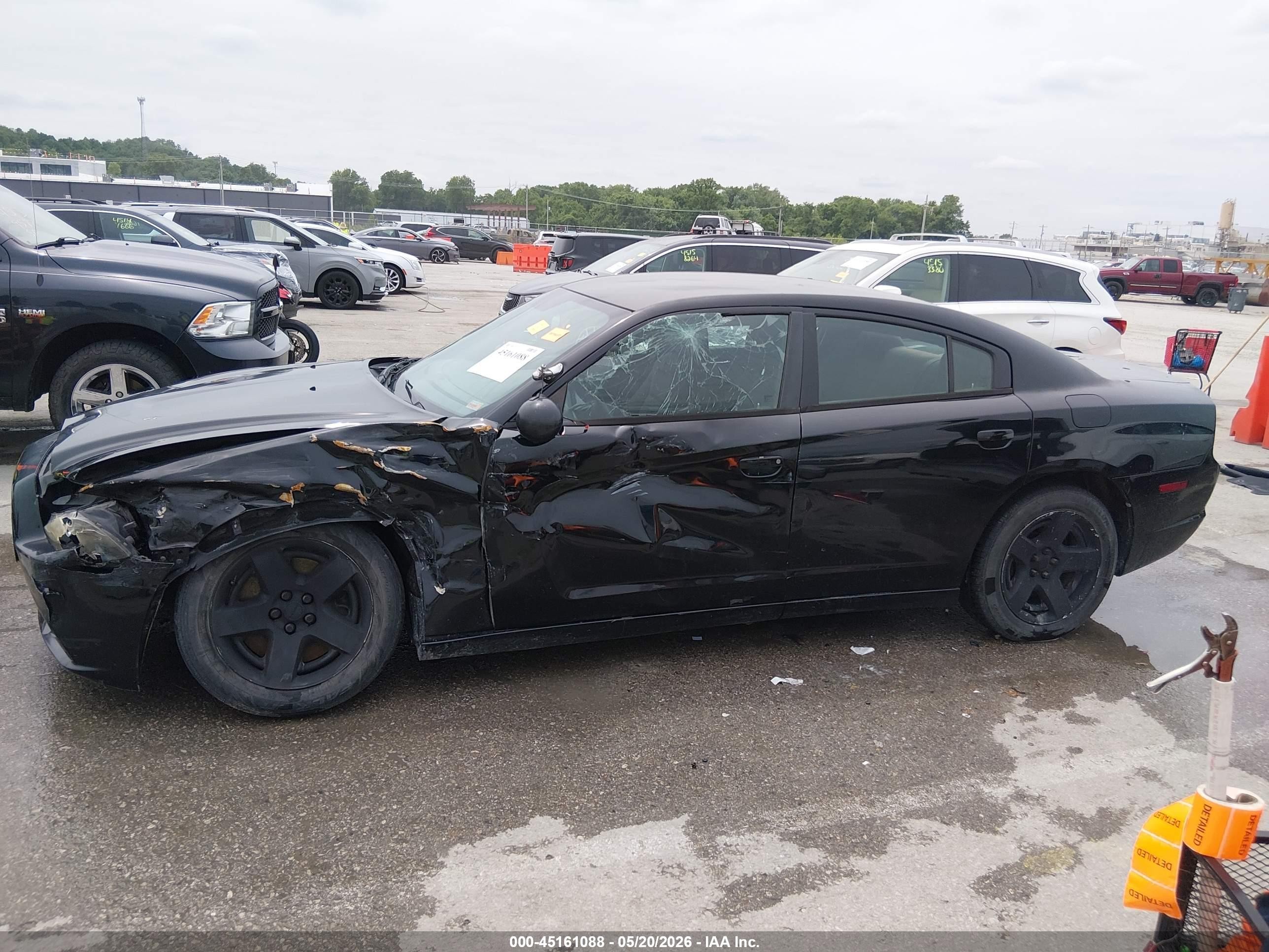 2014 Dodge Charger Police Black vin: 2C3CDXAT2EH279235