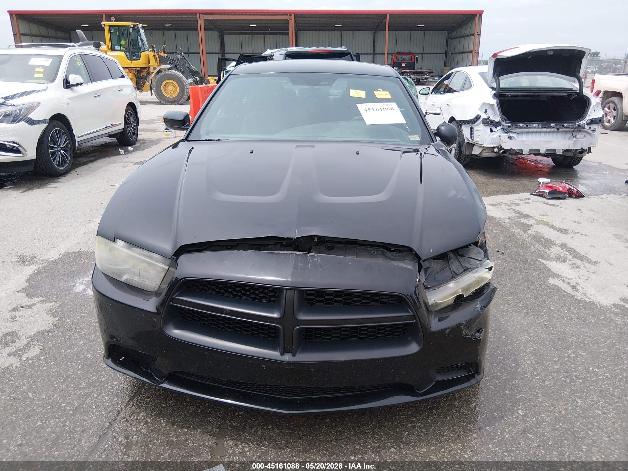 2014 Dodge Charger Police Black vin: 2C3CDXAT2EH279235