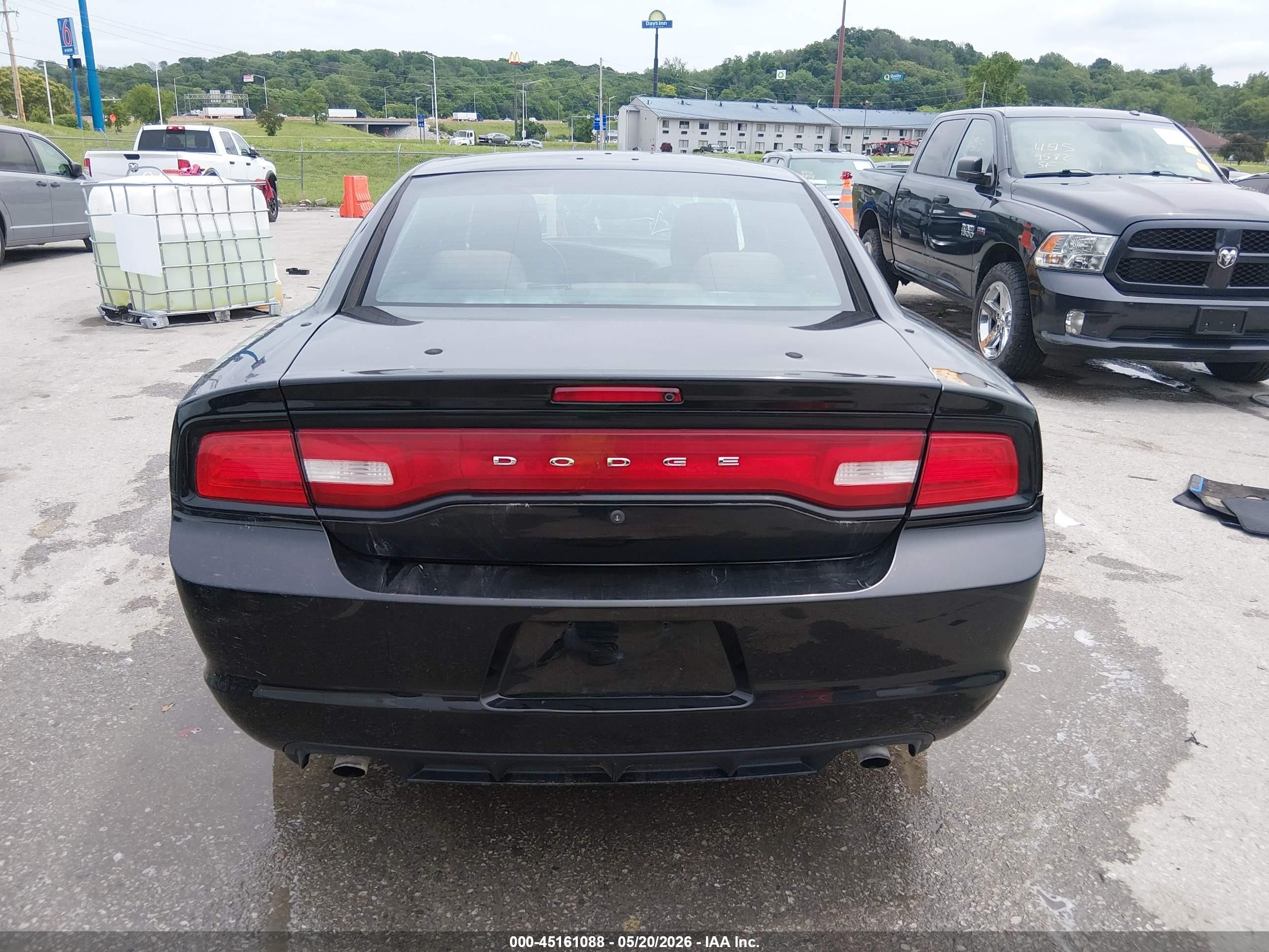 2014 Dodge Charger Police Black vin: 2C3CDXAT2EH279235