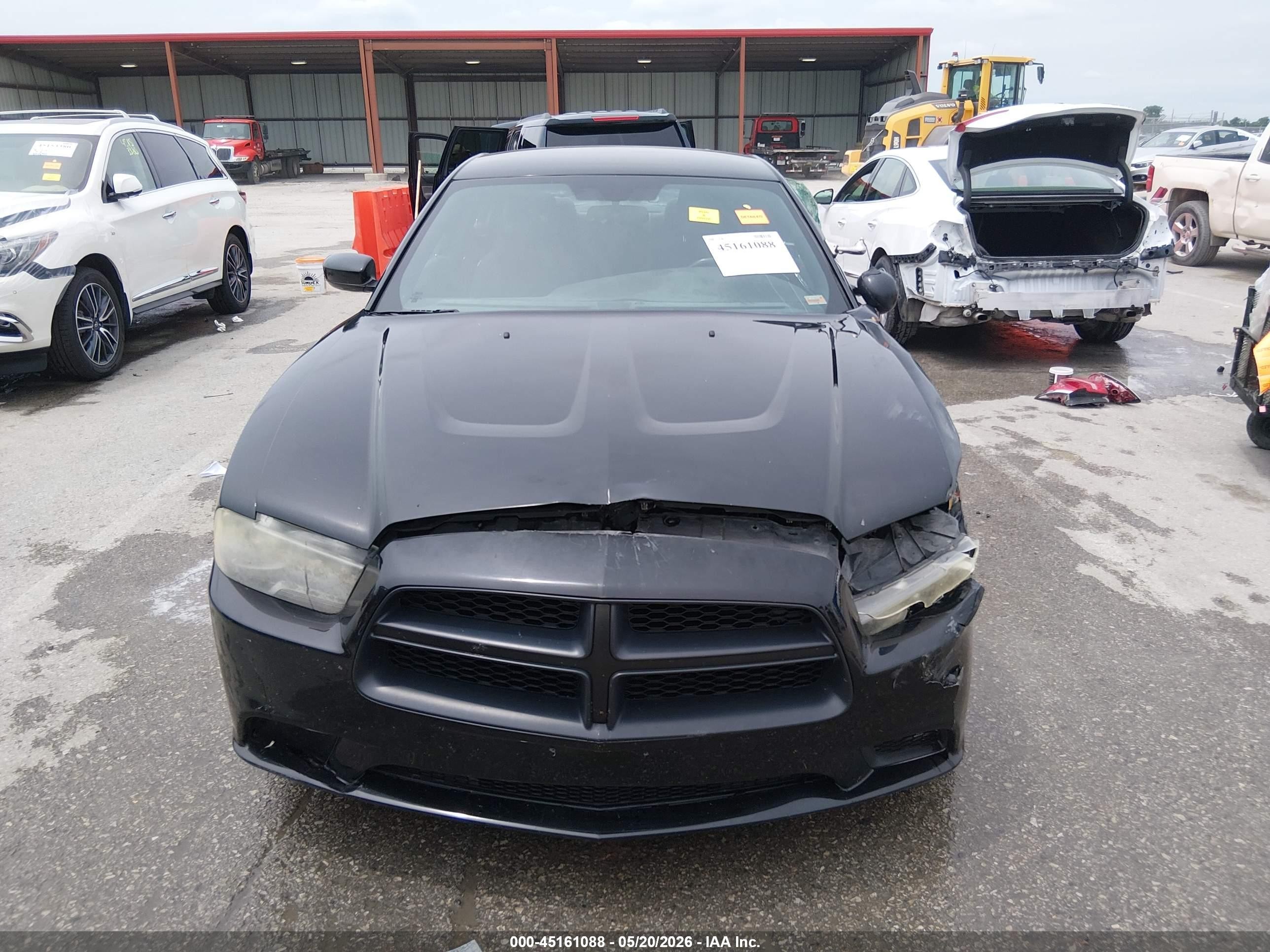 2014 Dodge Charger Police Black vin: 2C3CDXAT2EH279235