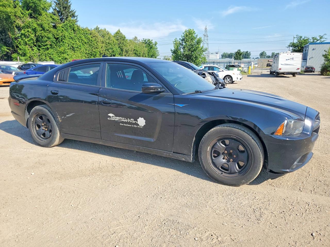 2014 Dodge Charger Police Black vin: 2C3CDXAT2EH345069