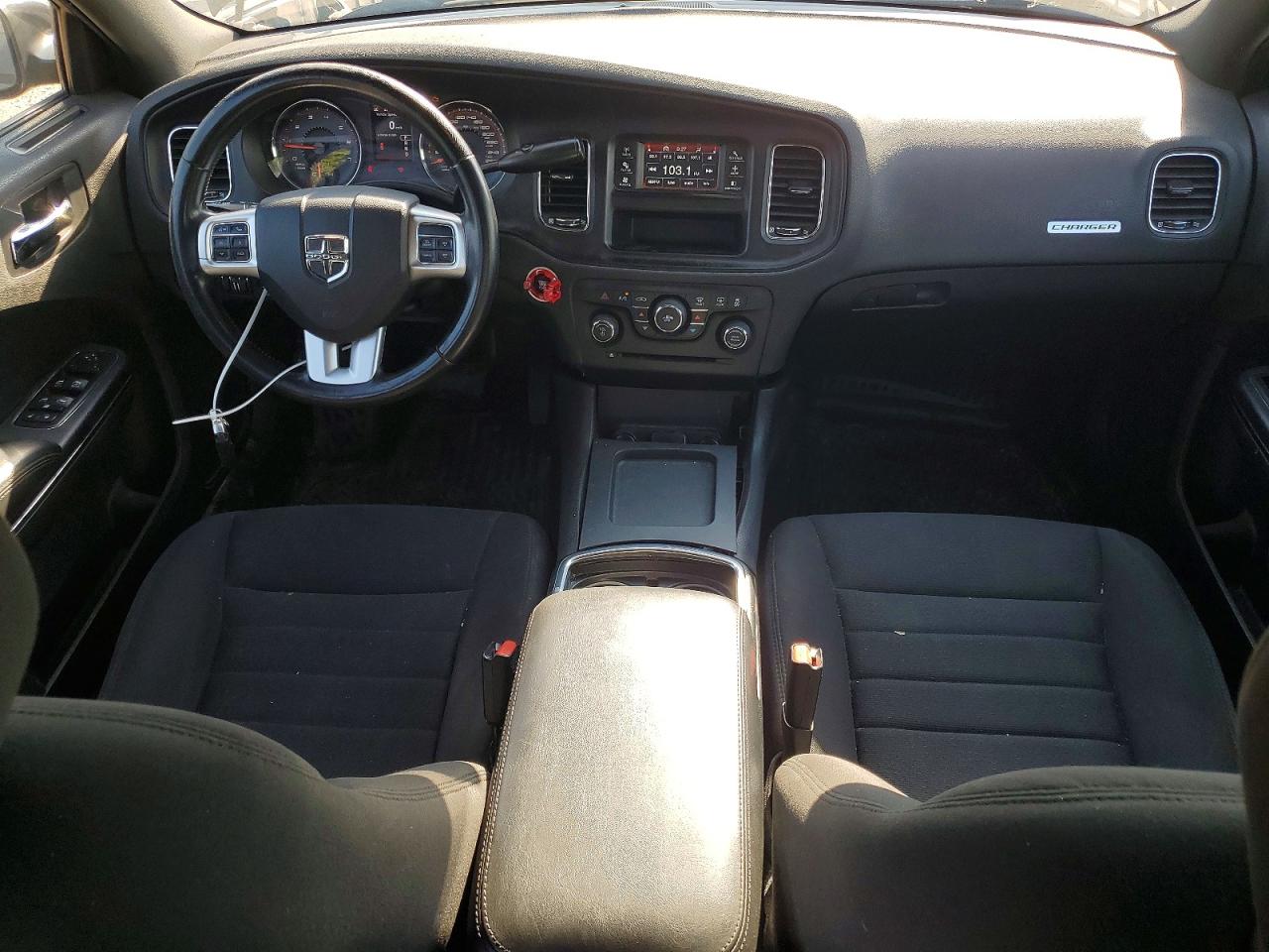2014 Dodge Charger Police Black vin: 2C3CDXAT2EH345069