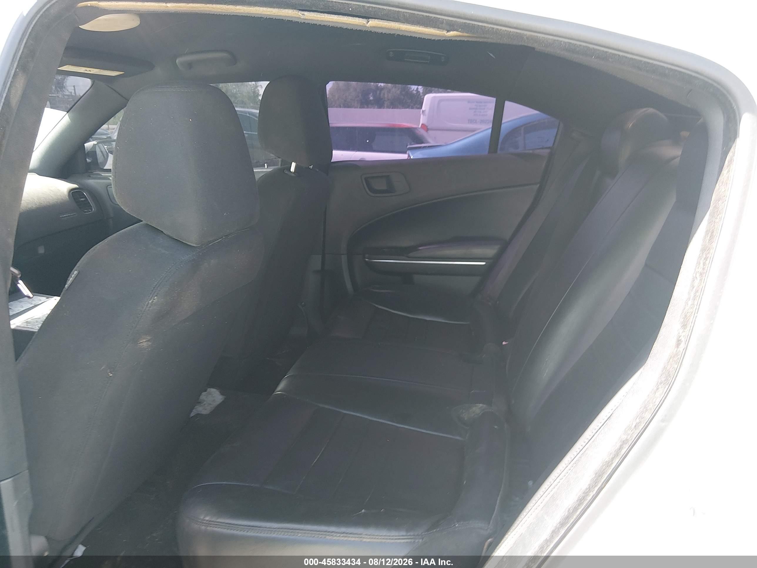 2015 Dodge Charger Police White vin: 2C3CDXAT2FH732593