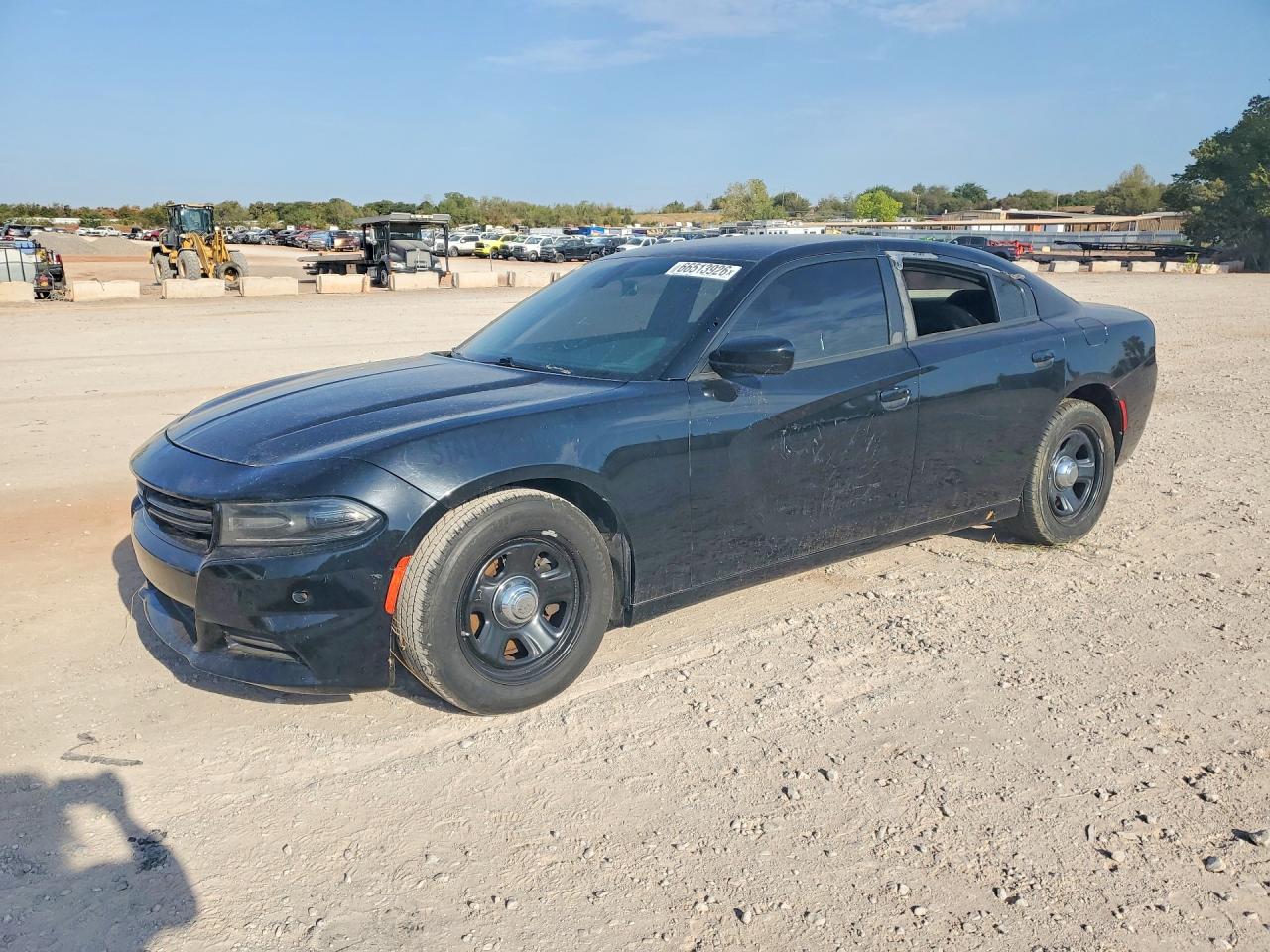 2018 Dodge Charger Police Black vin: 2C3CDXAT2JH206151