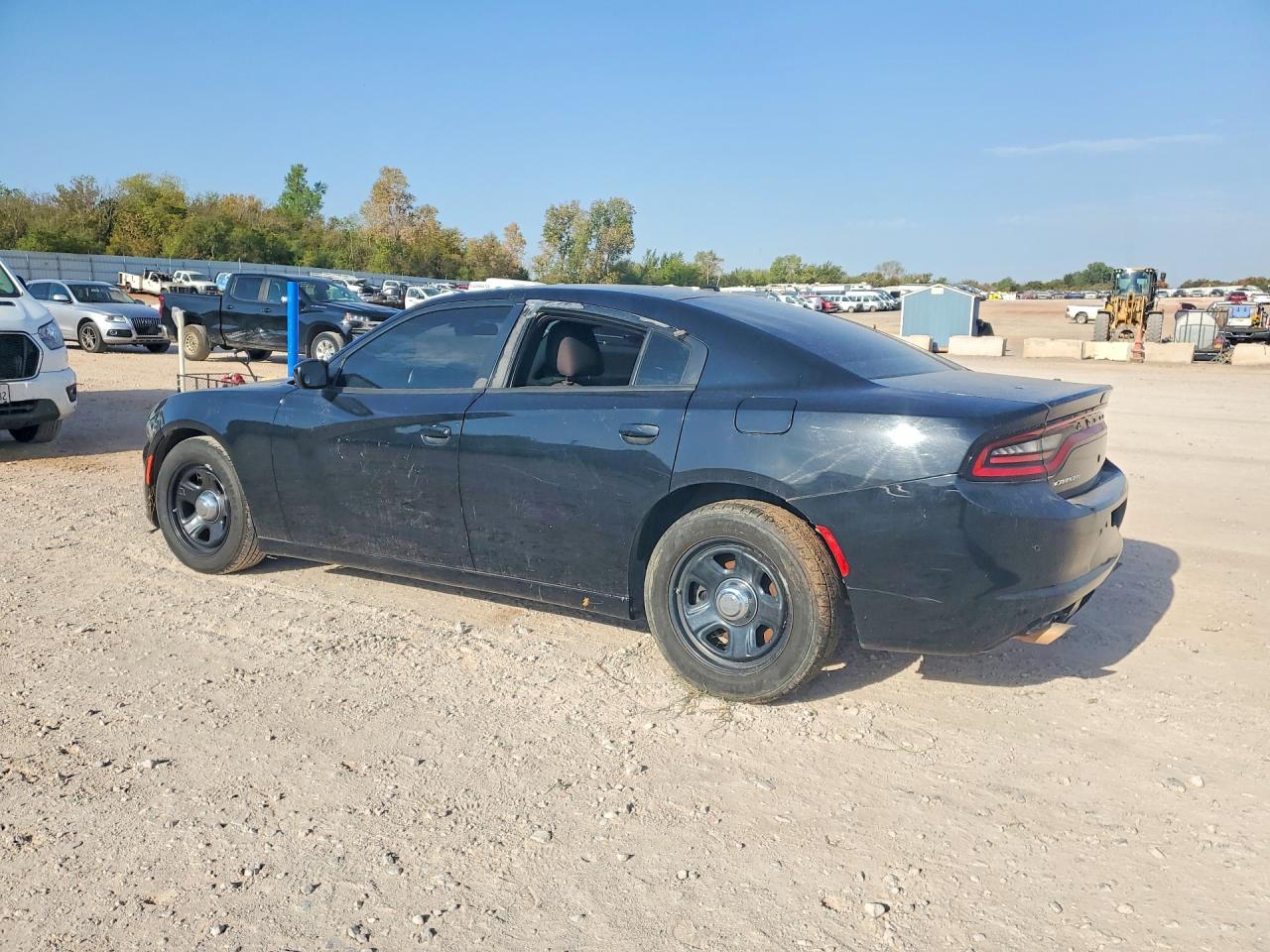 2018 Dodge Charger Police Black vin: 2C3CDXAT2JH206151