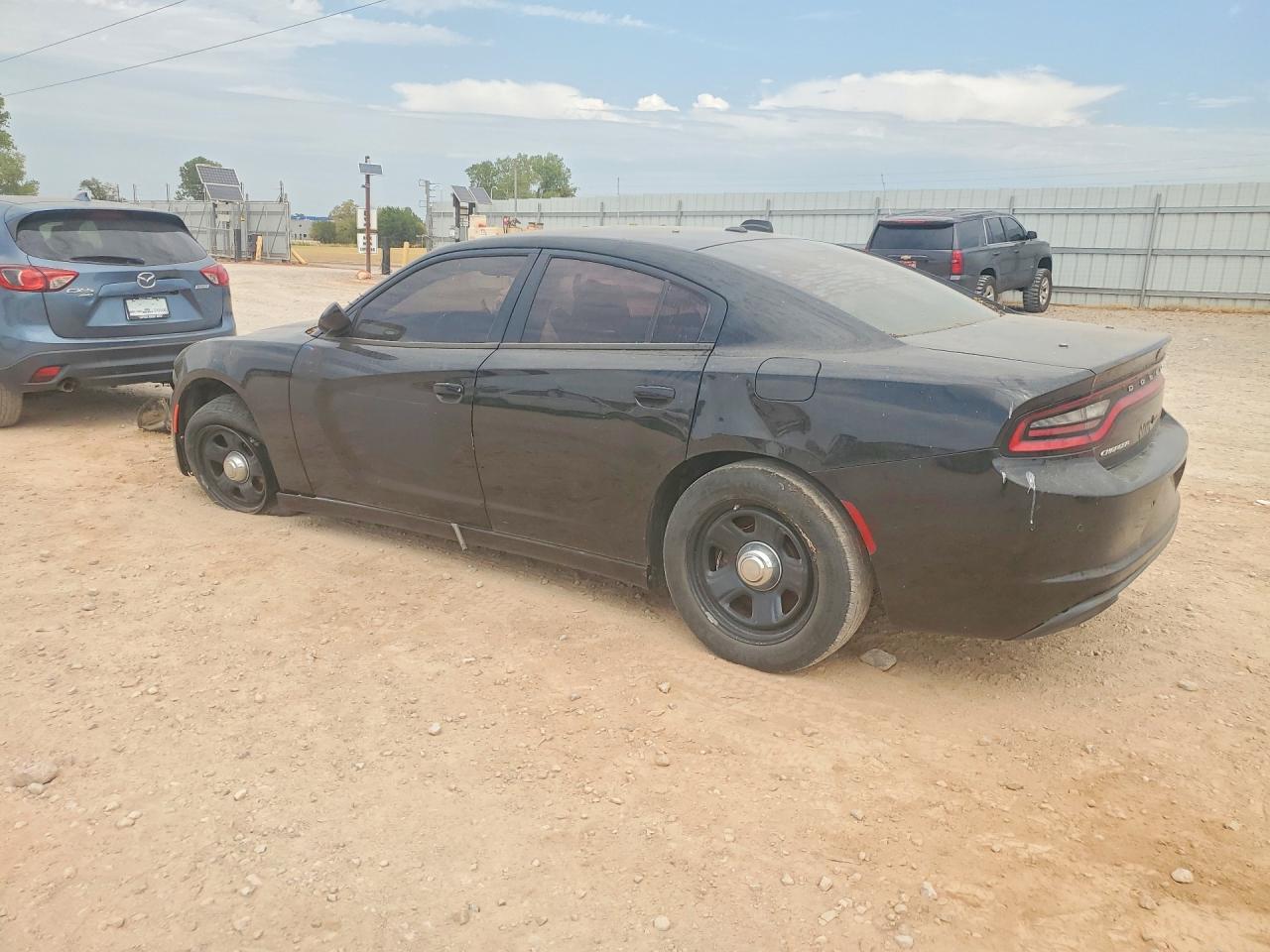 2019 Dodge Charger Police Black vin: 2C3CDXAT2KH592460