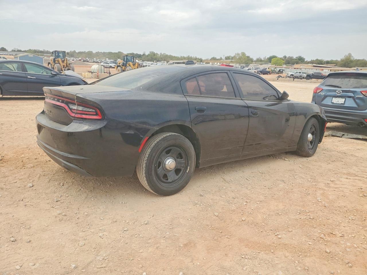 2019 Dodge Charger Police Black vin: 2C3CDXAT2KH592460