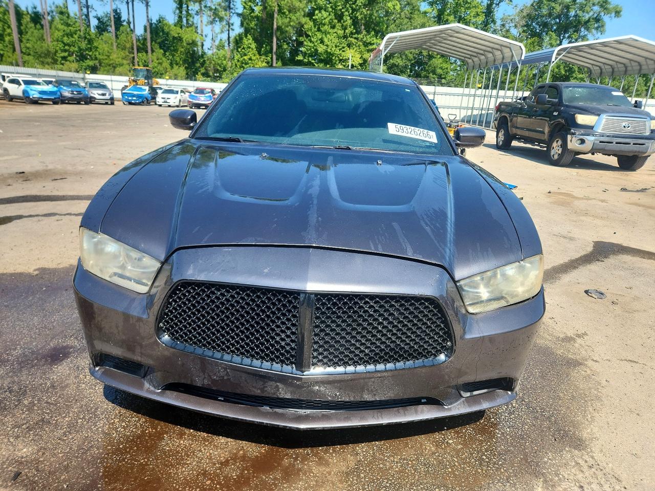 2014 Dodge Charger Police Gray vin: 2C3CDXAT3EH348675