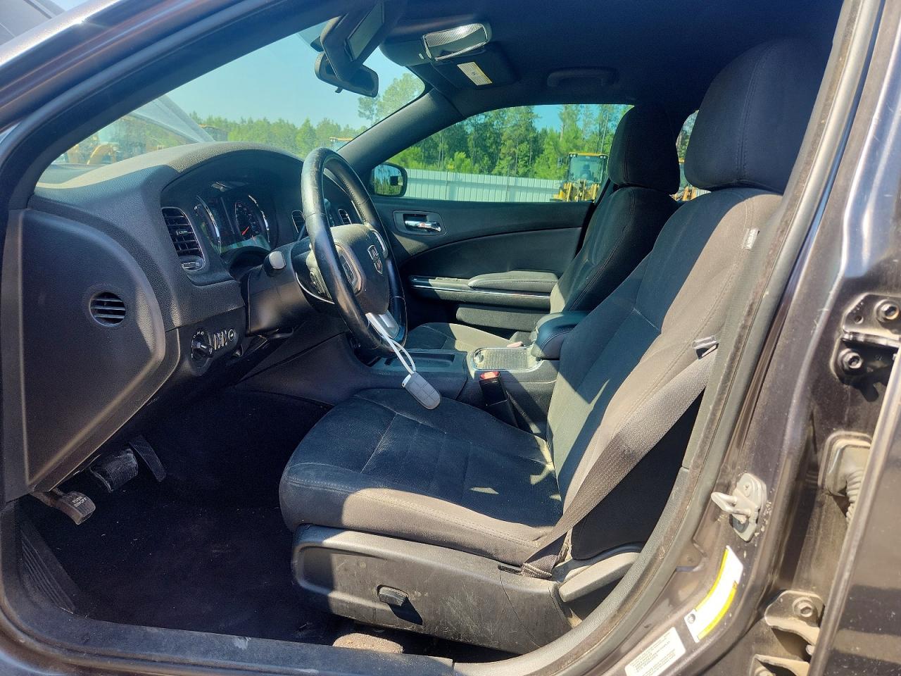2014 Dodge Charger Police Gray vin: 2C3CDXAT3EH348675