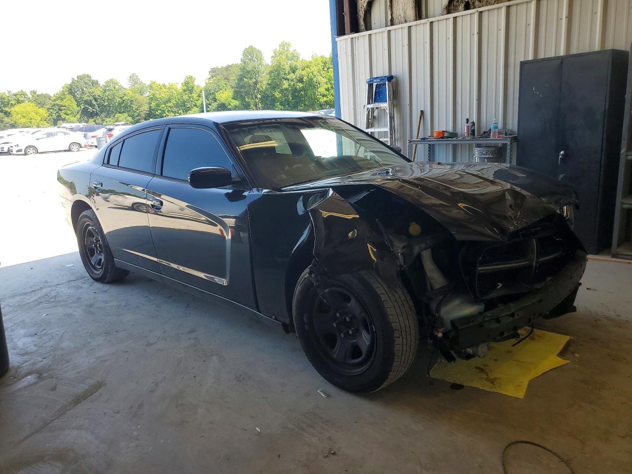 2014 Dodge Charger Police Black vin: 2C3CDXAT3EH350619