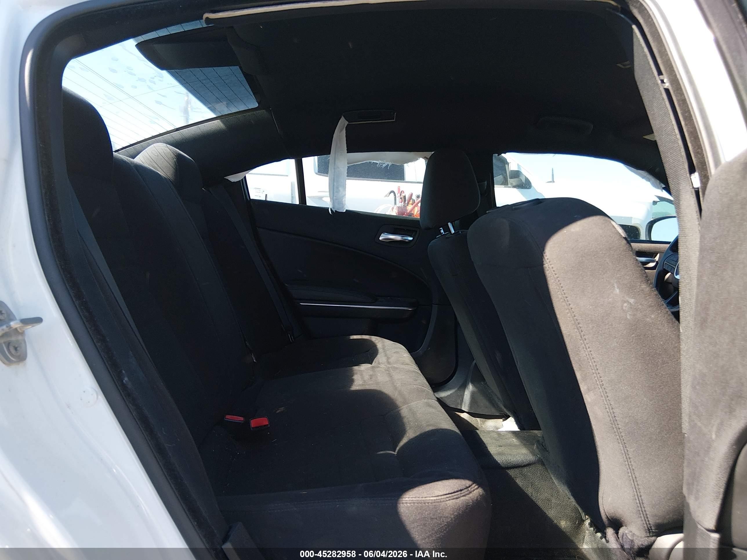 2015 Dodge Charger Police White vin: 2C3CDXAT3FH820004