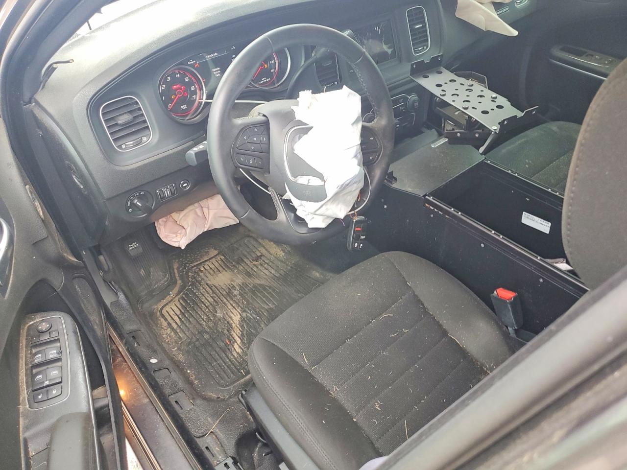 2023 Dodge Charger Police Silver vin: 2C3CDXAT3PH627563