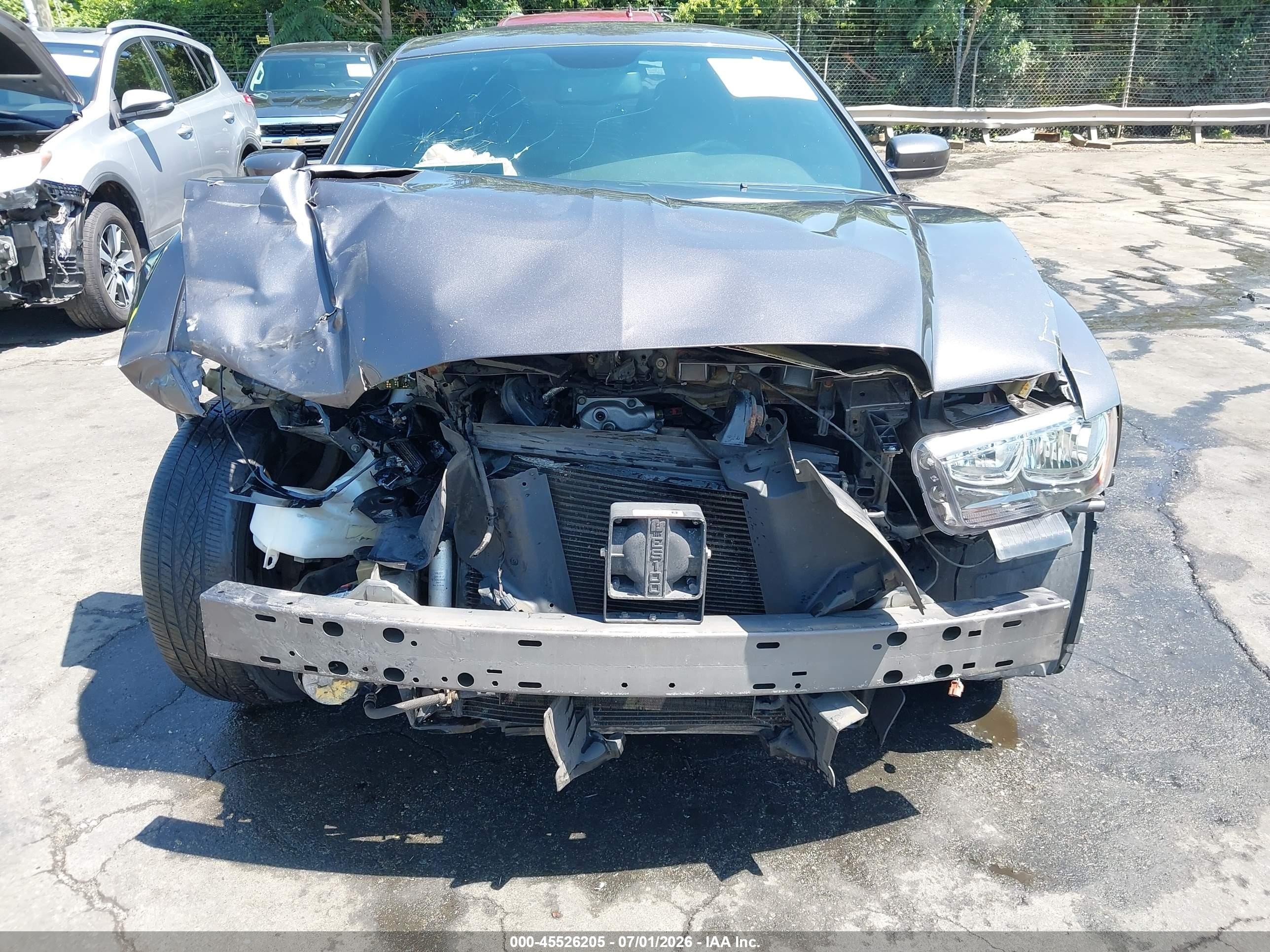 2014 Dodge Charger Police Gray vin: 2C3CDXAT4EH198897
