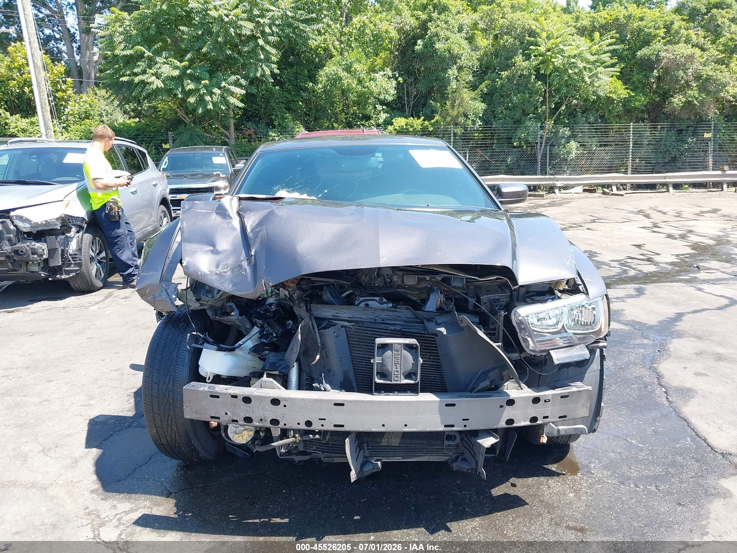 2014 Dodge Charger Police Gray vin: 2C3CDXAT4EH198897