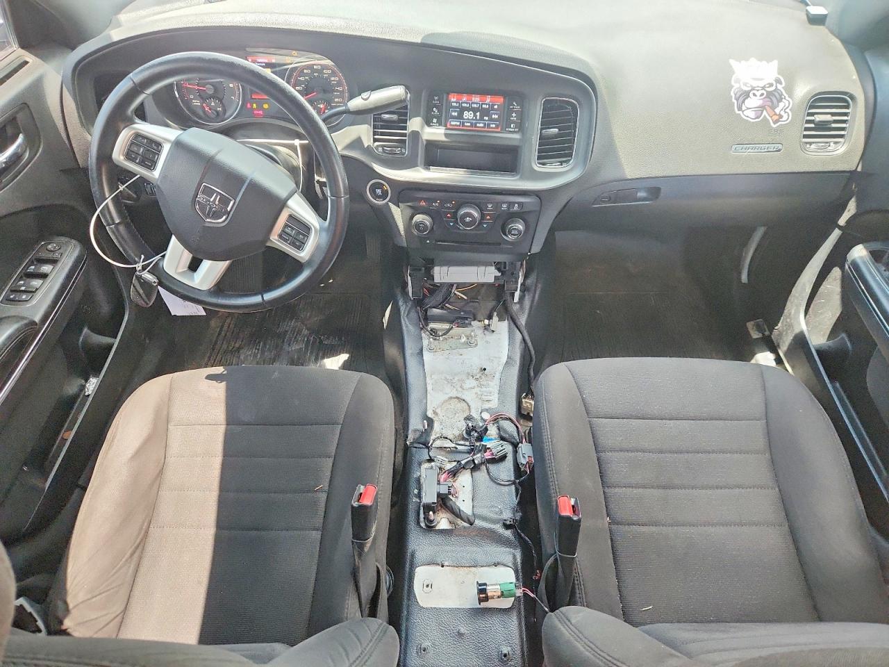 2014 Dodge Charger Police White vin: 2C3CDXAT4EH362410