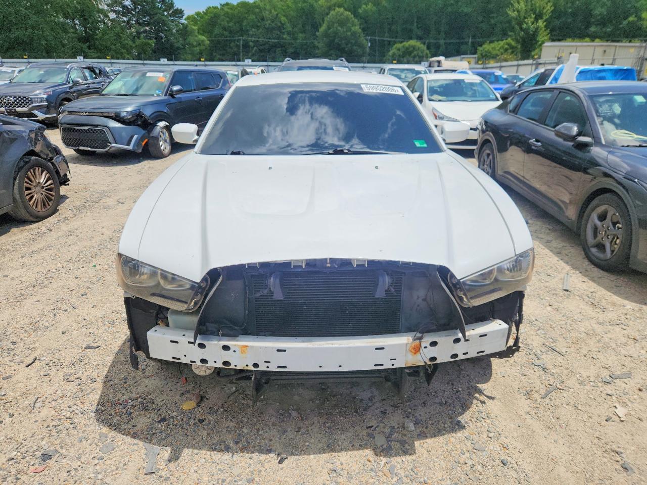 2014 Dodge Charger Police White vin: 2C3CDXAT4EH362410
