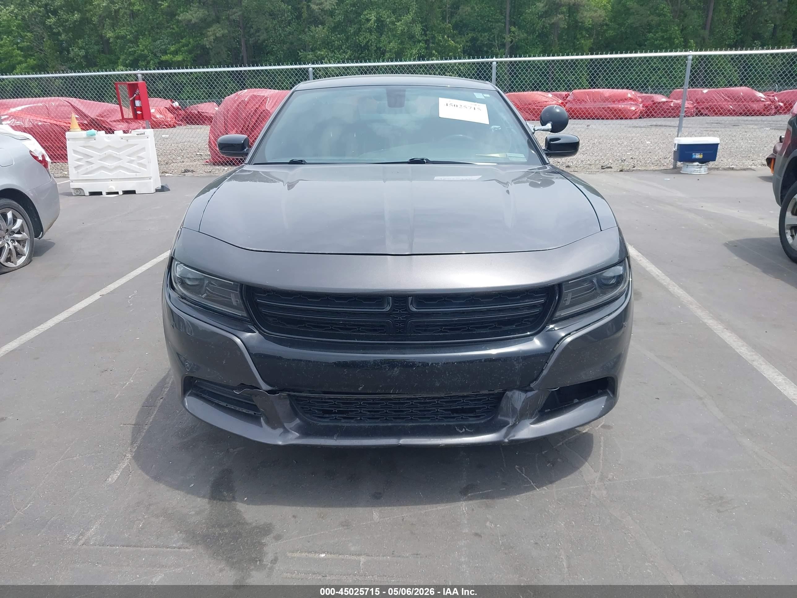 2023 Dodge Charger Police Rwd Gray vin: 2C3CDXAT4PH579975