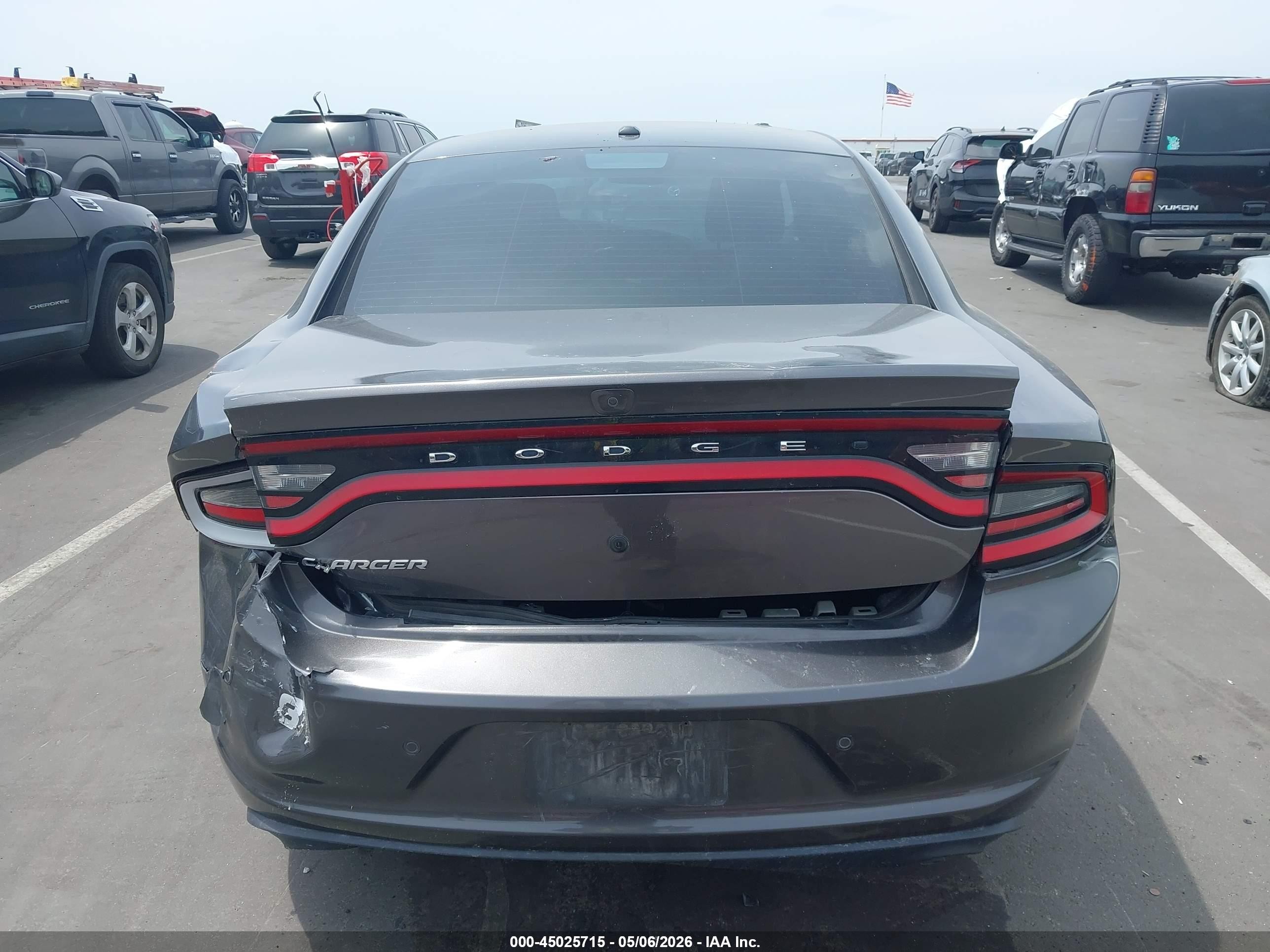 2023 Dodge Charger Police Rwd Gray vin: 2C3CDXAT4PH579975