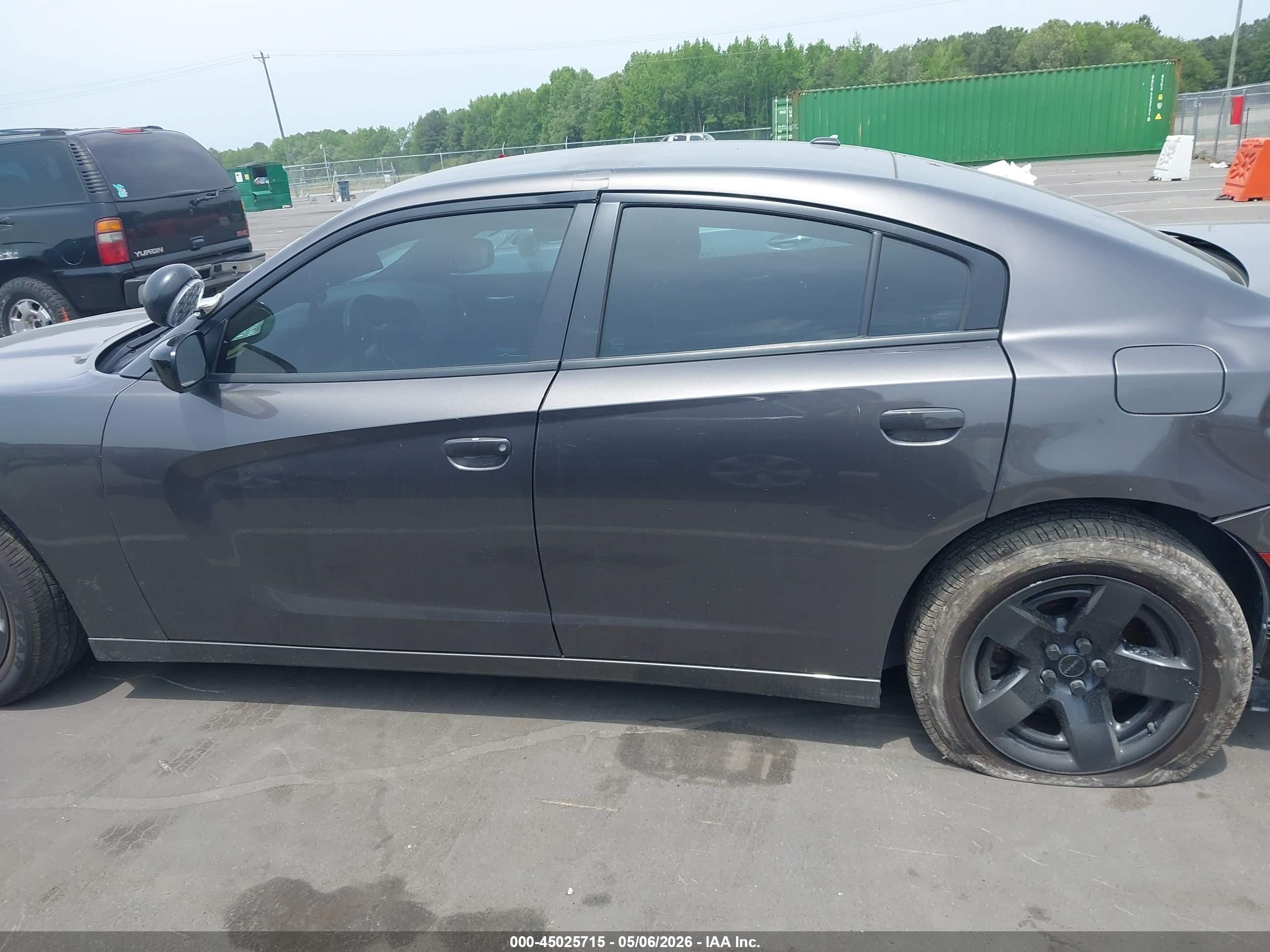 2023 Dodge Charger Police Rwd Gray vin: 2C3CDXAT4PH579975