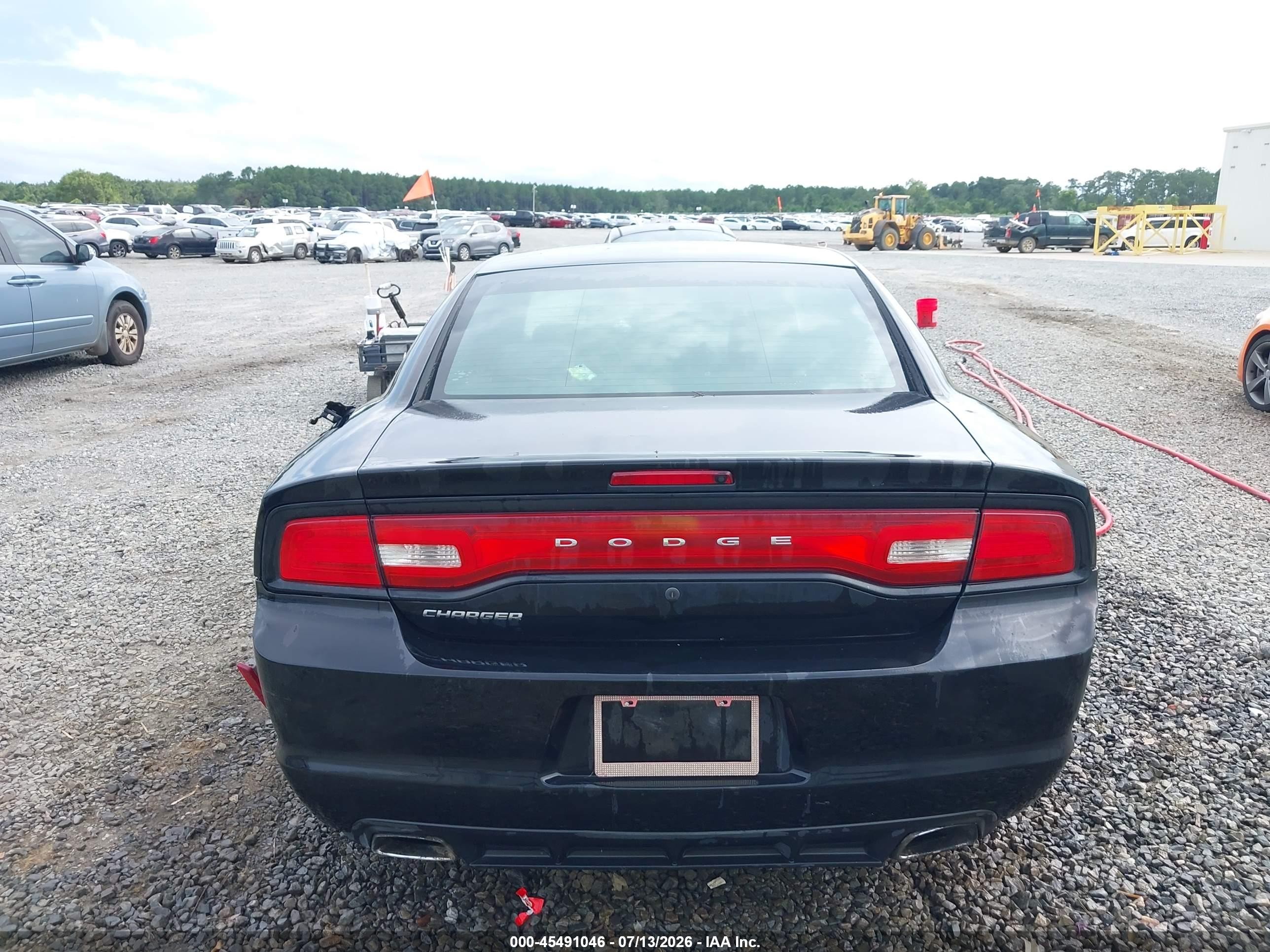 2013 Dodge Charger Police Black vin: 2C3CDXAT5DH575686