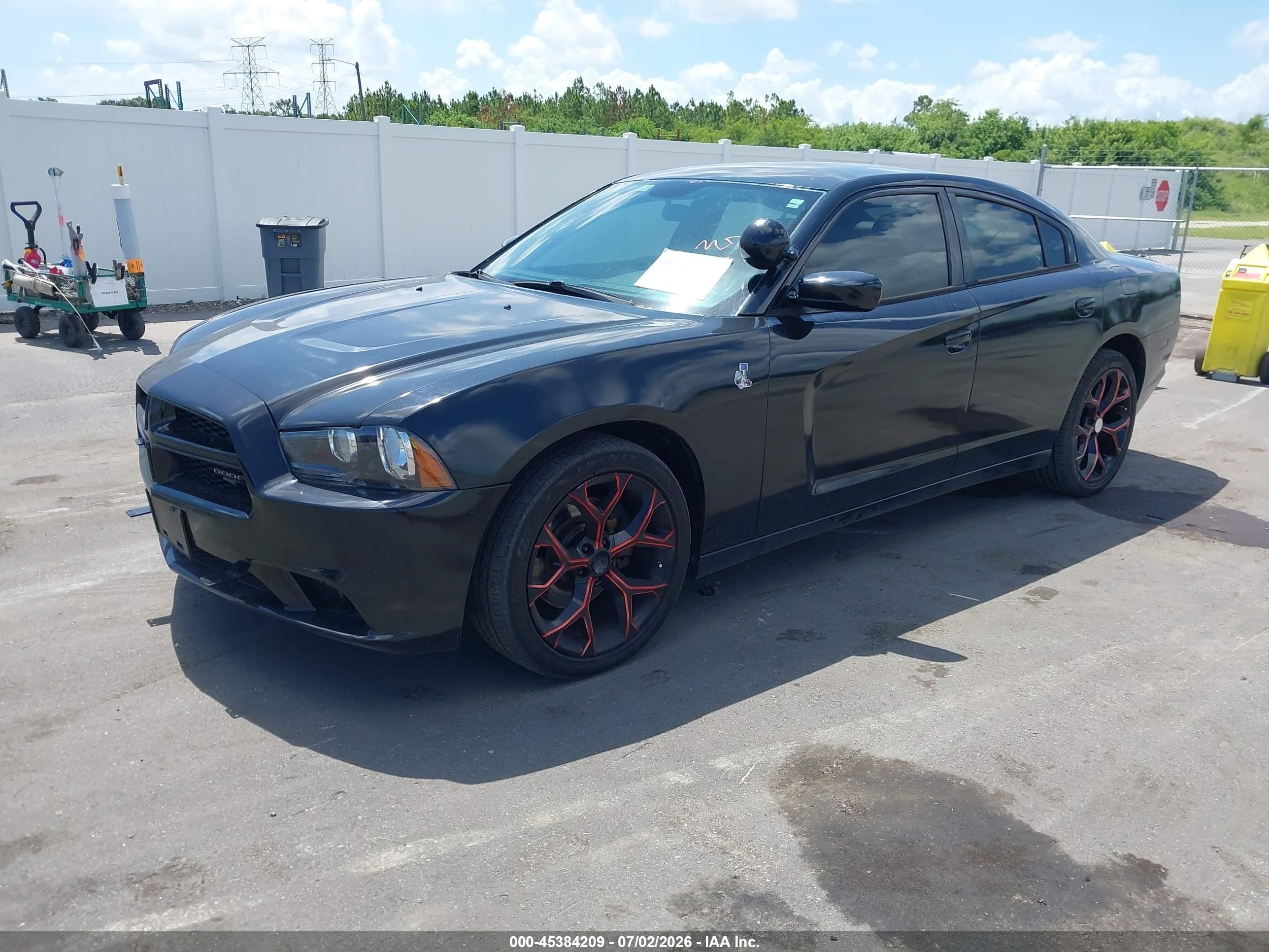 2013 Dodge Charger Police Black vin: 2C3CDXAT5DH716353