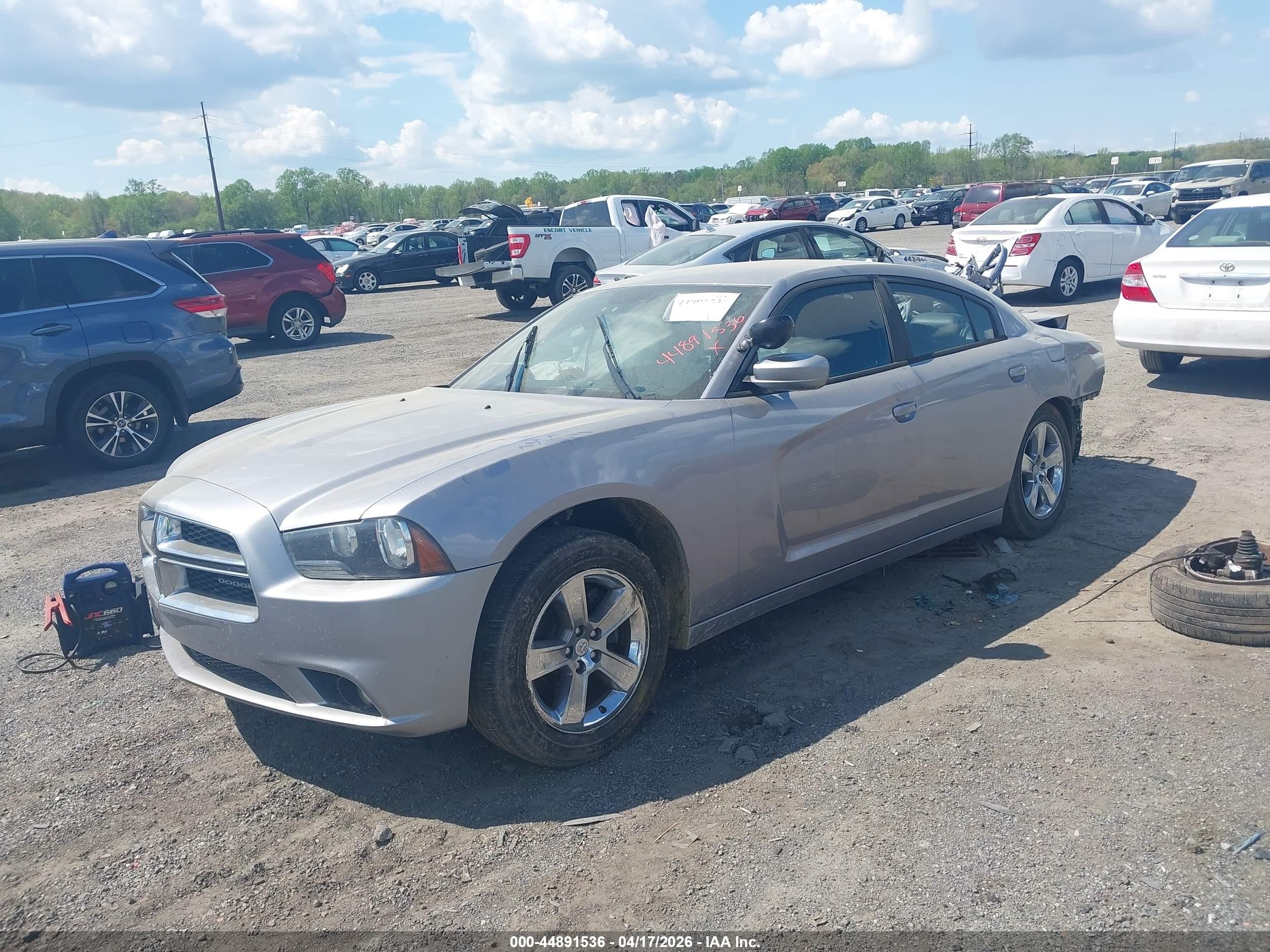 2014 Dodge Charger Police Gray vin: 2C3CDXAT5EH191330