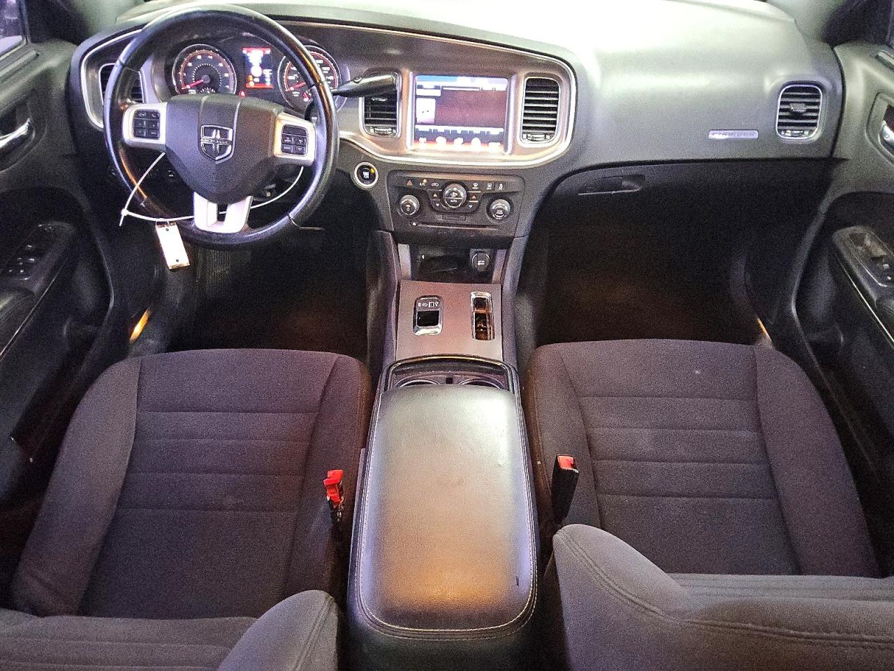 2014 Dodge Charger Police White vin: 2C3CDXAT5EH206781
