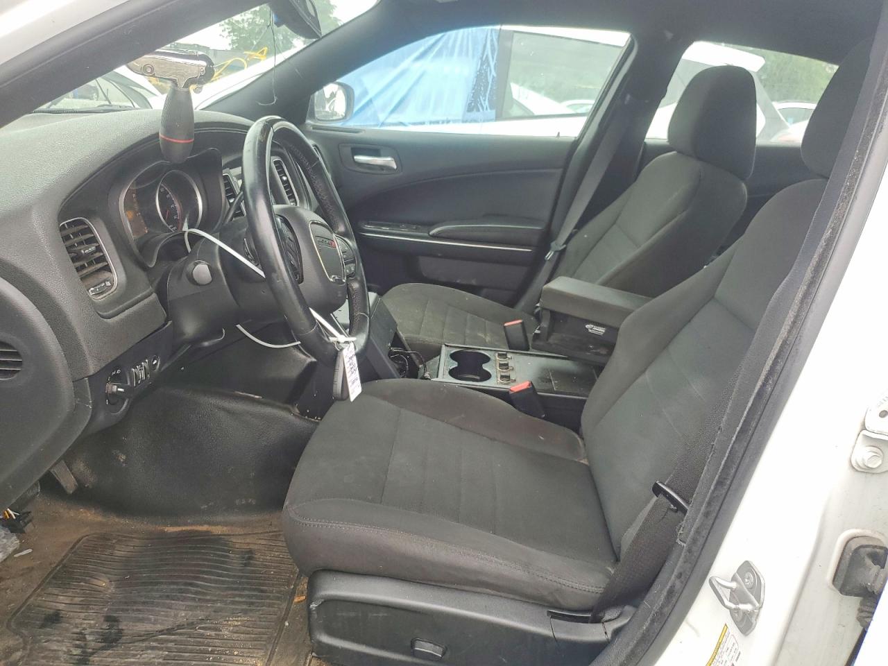 2015 Dodge Charger Police White vin: 2C3CDXAT5FH902042